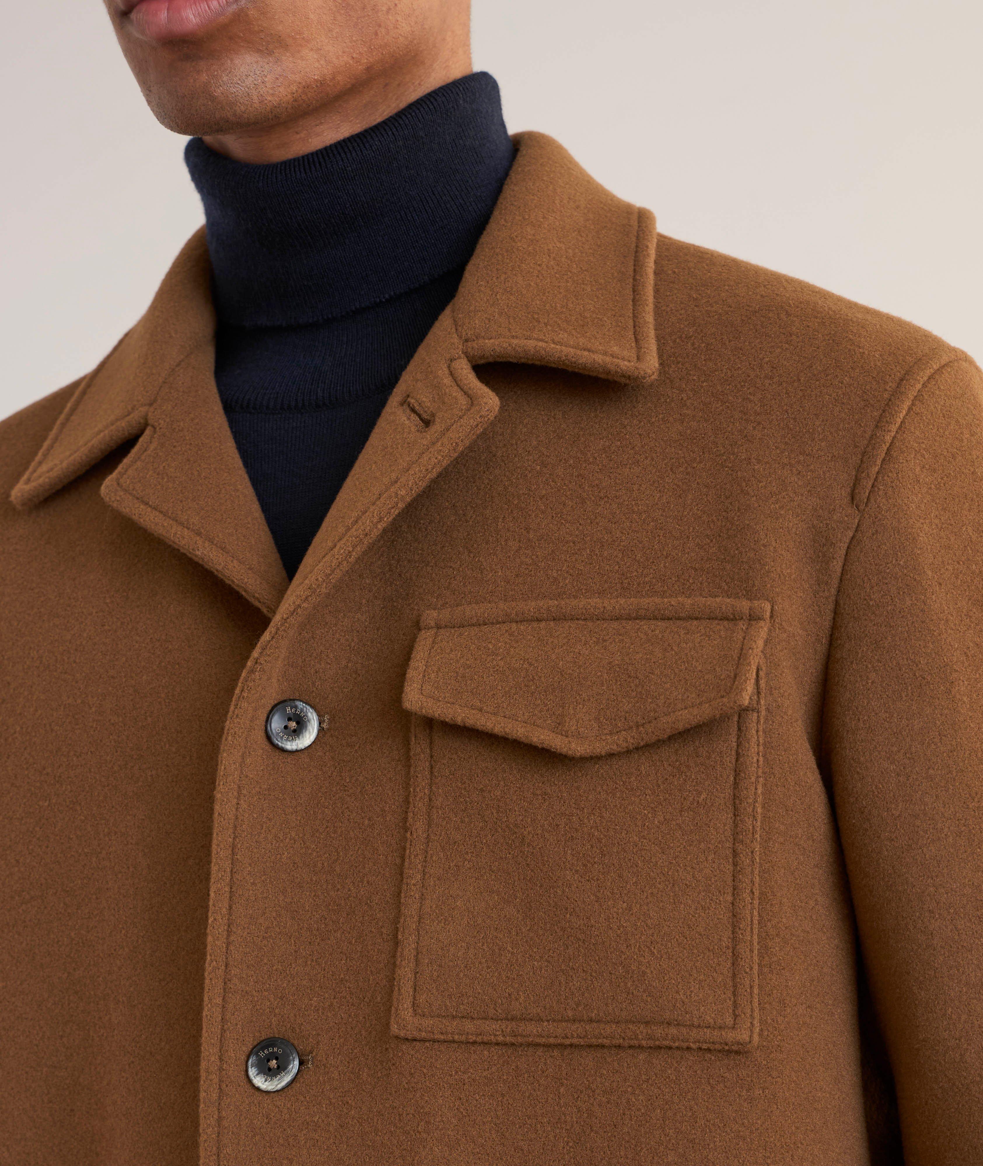 Wool-Blend Overshirt image 3