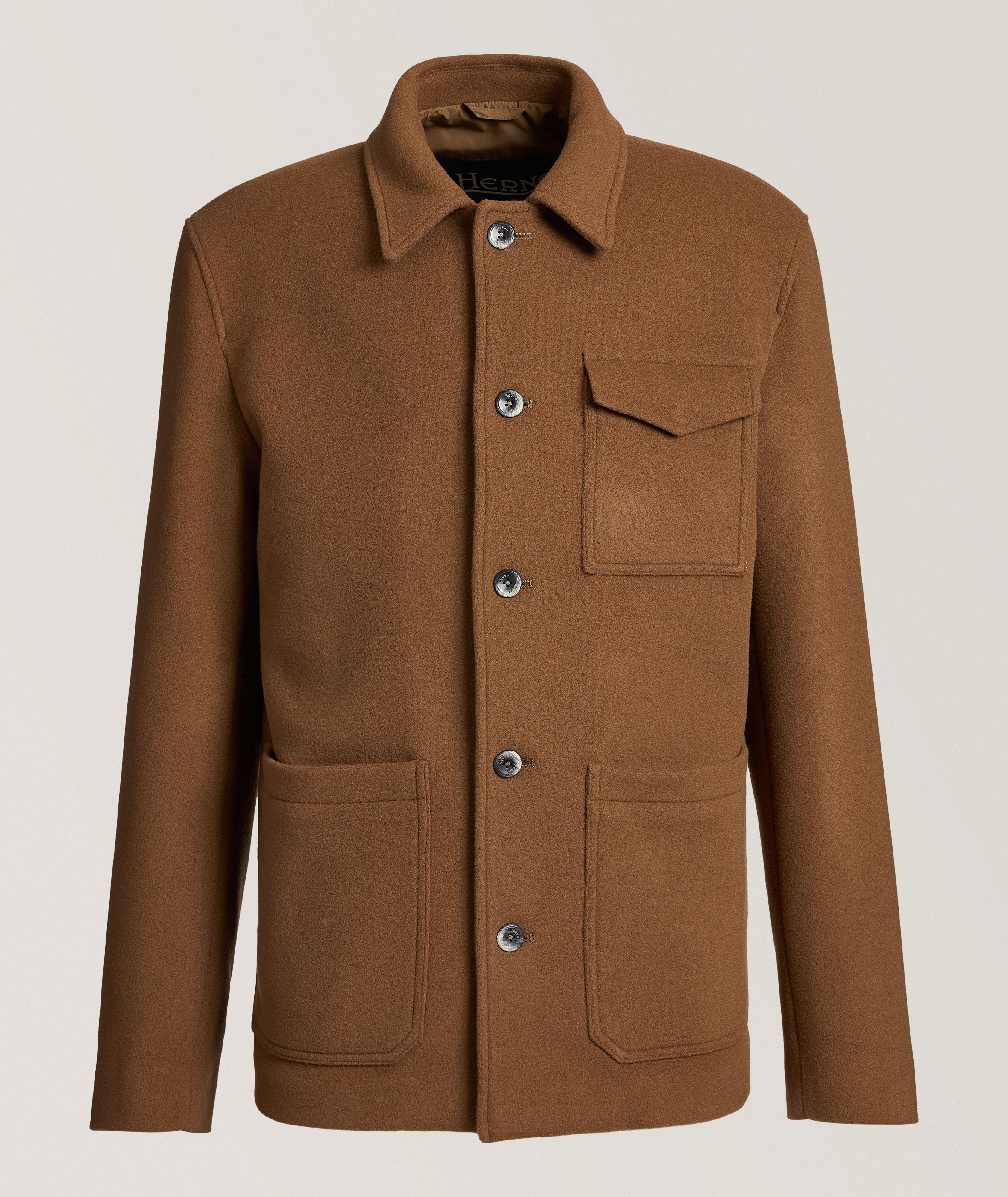 Wool-Blend Overshirt image 0