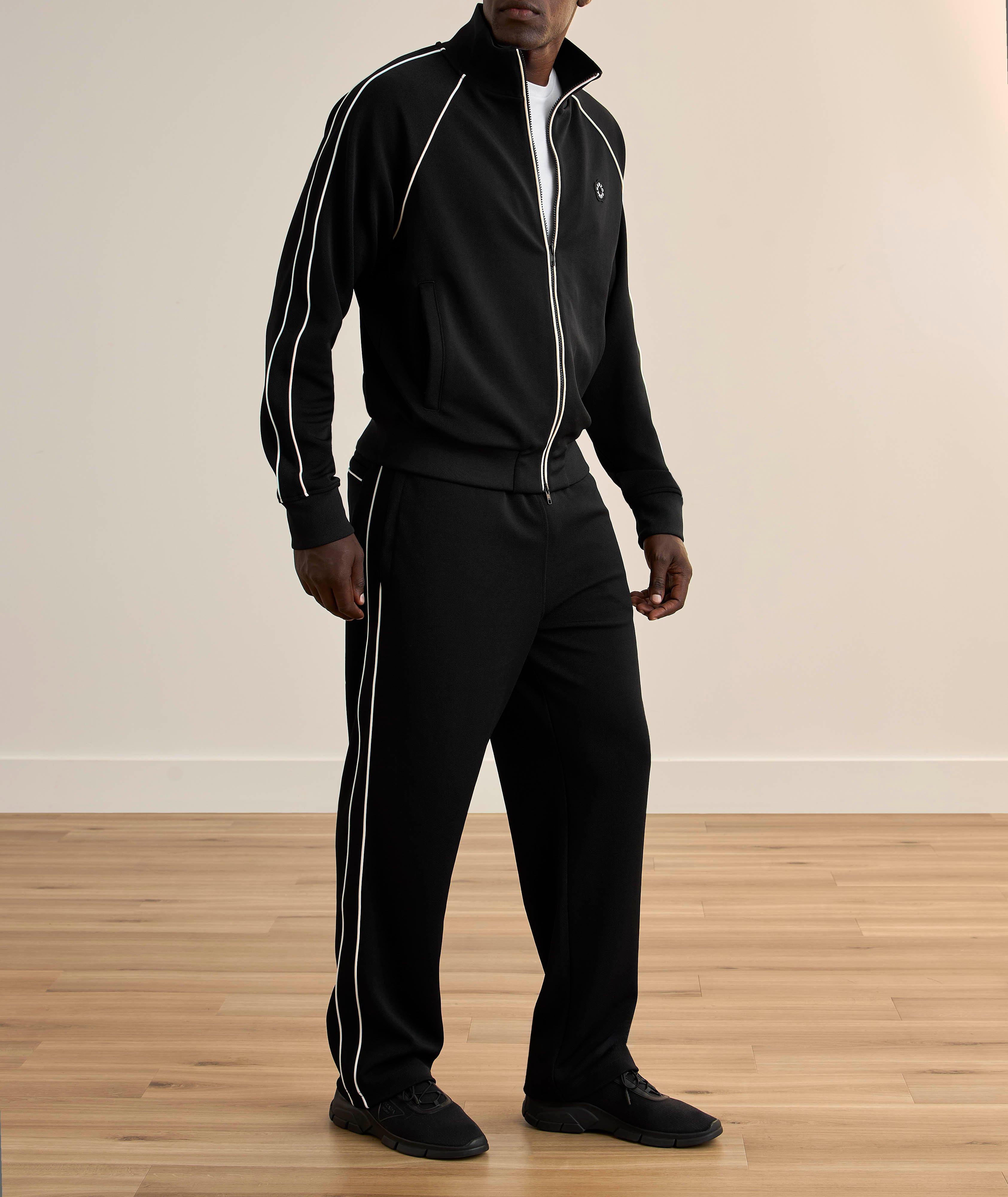 Pantalon sport avec emblème de fleur image 5