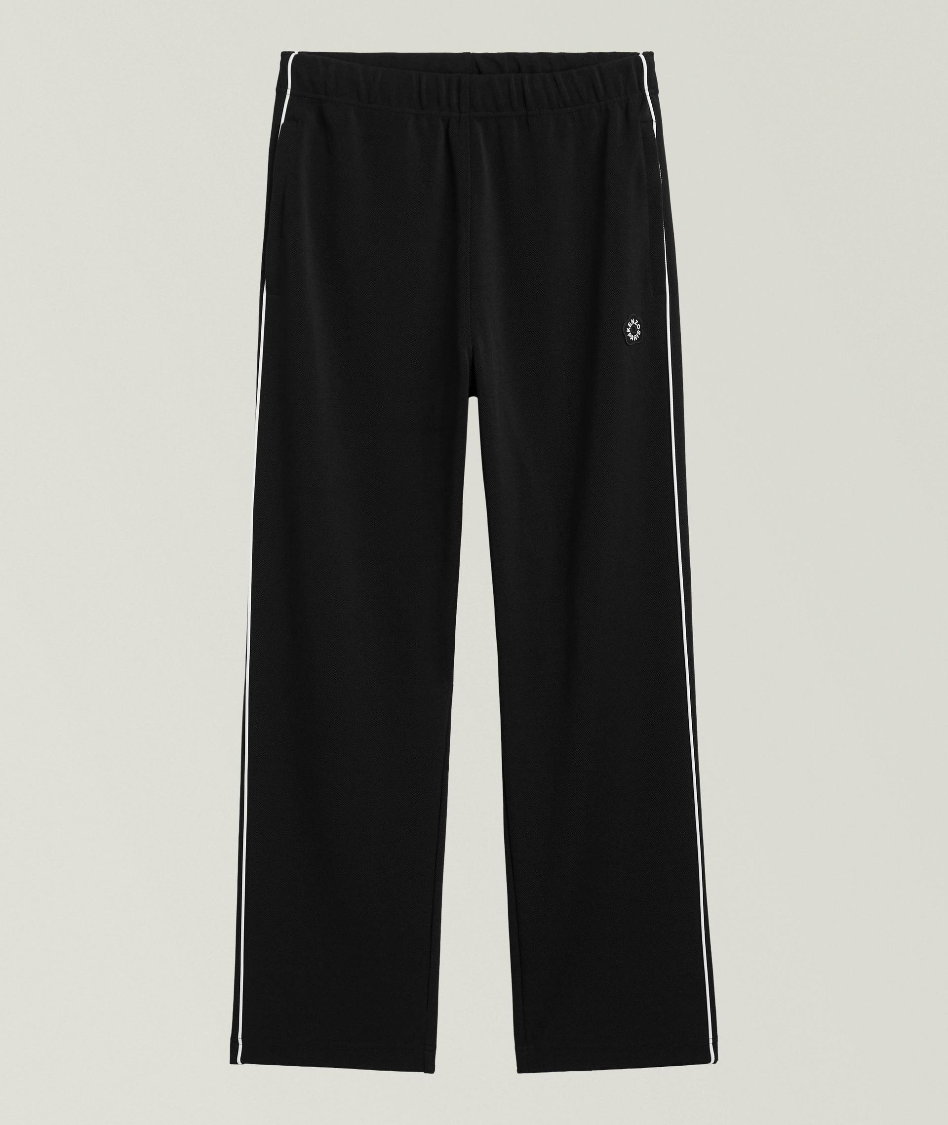 Pantalon sport avec emblème de fleur image 0