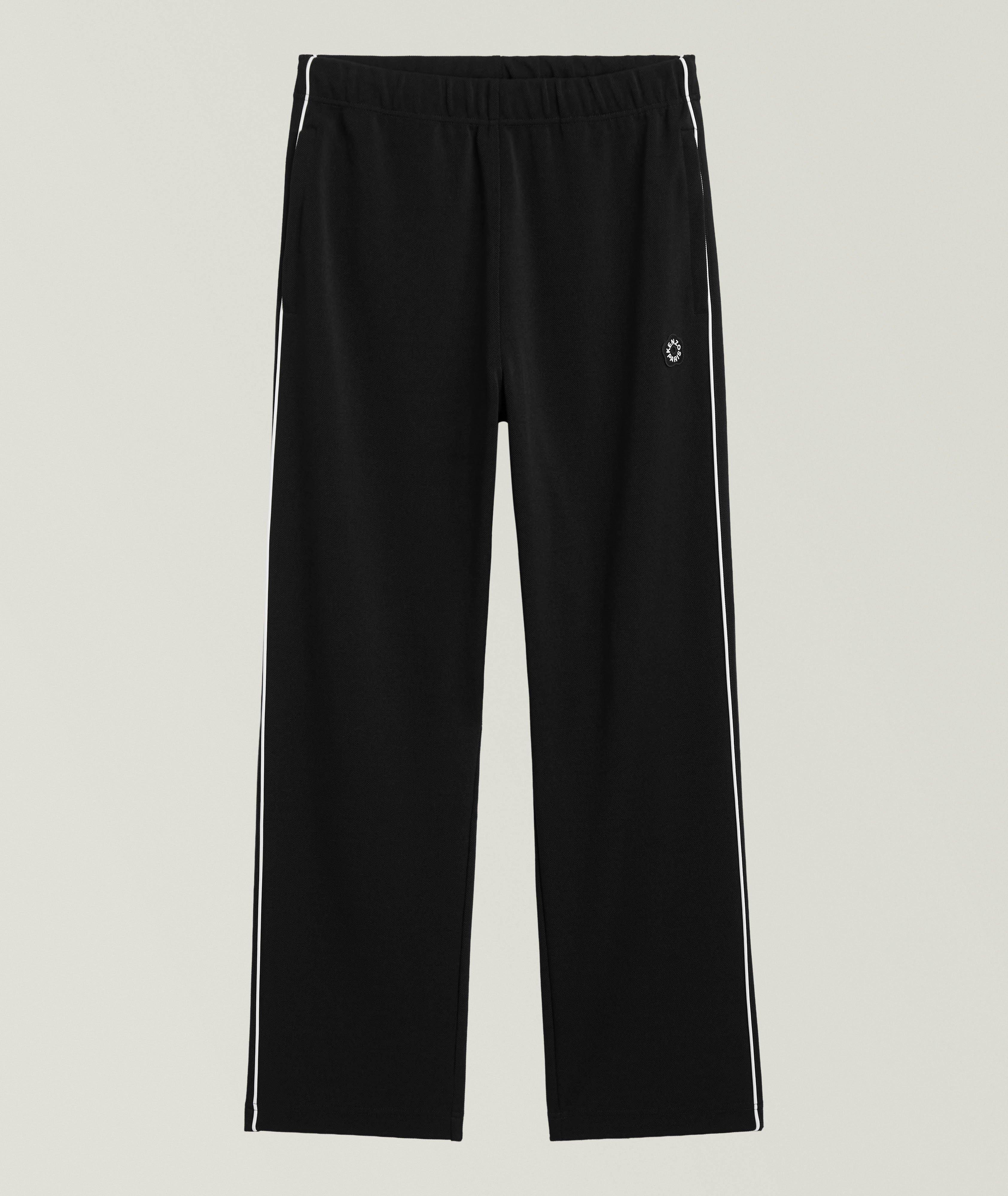 Pantalon sport avec emblème de fleur image 0