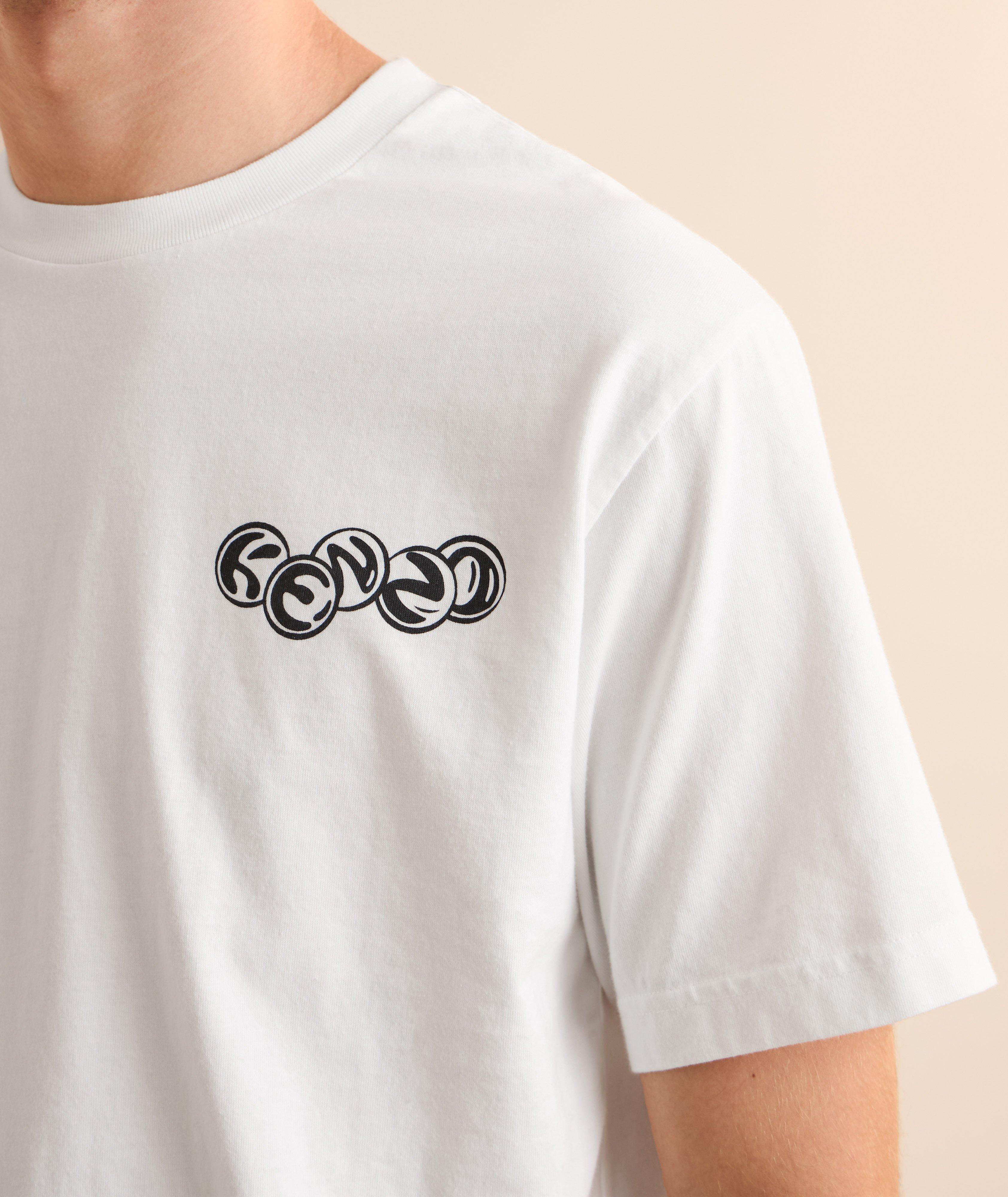 T-shirt Pachinko en coton à motif graphique image 4