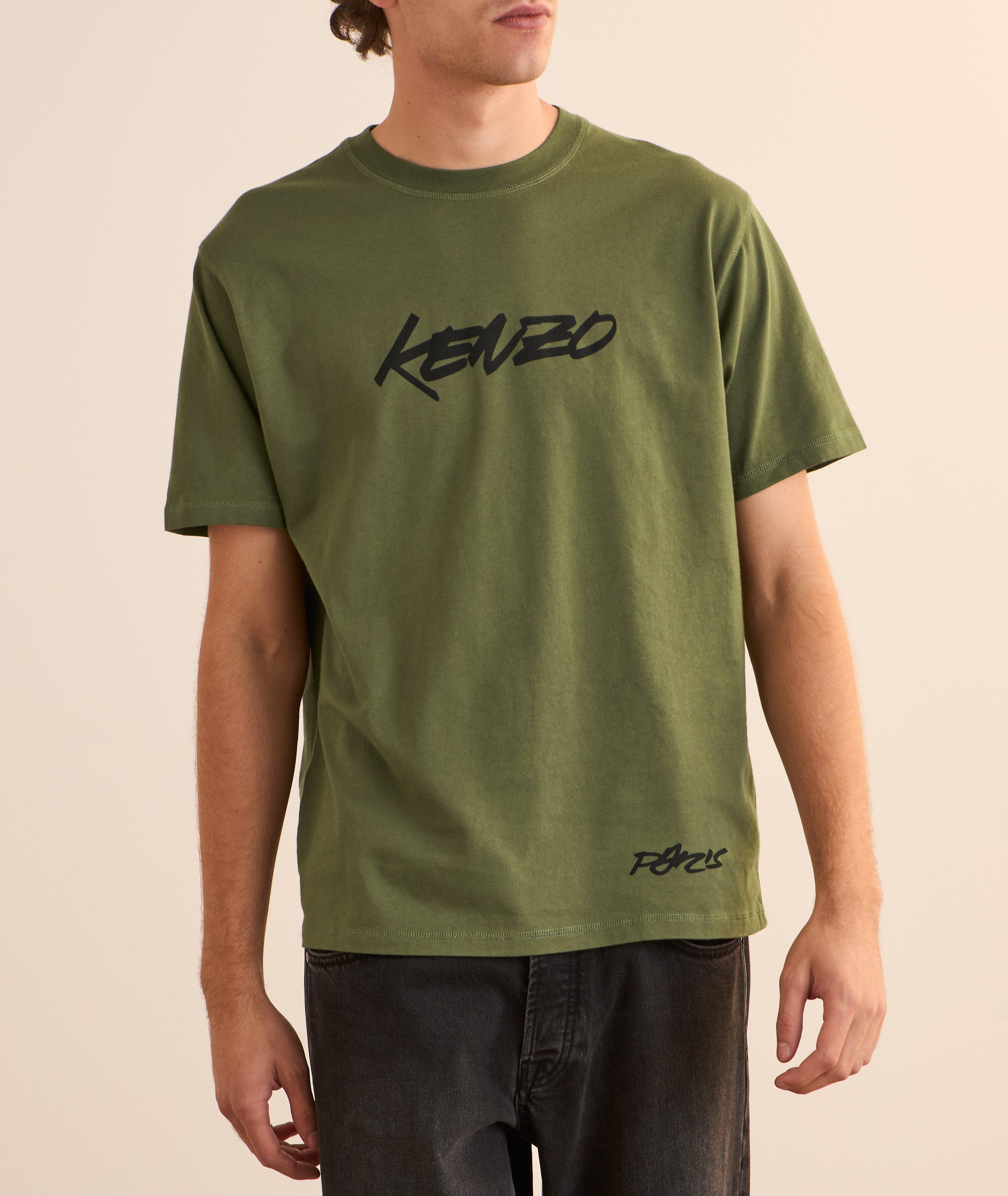 T-shirt avec logo style graffiti, collection Futura 2000 image 2