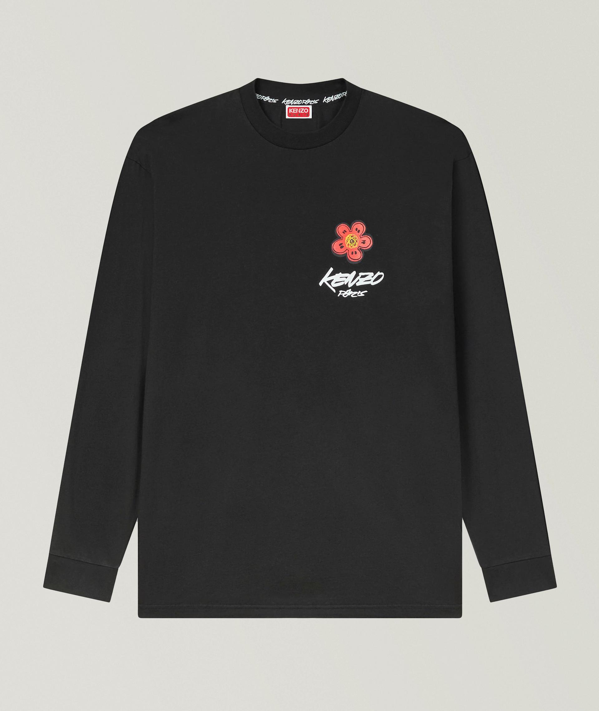 Pull avec emblème de fleur, collection Futura 2000 image 0