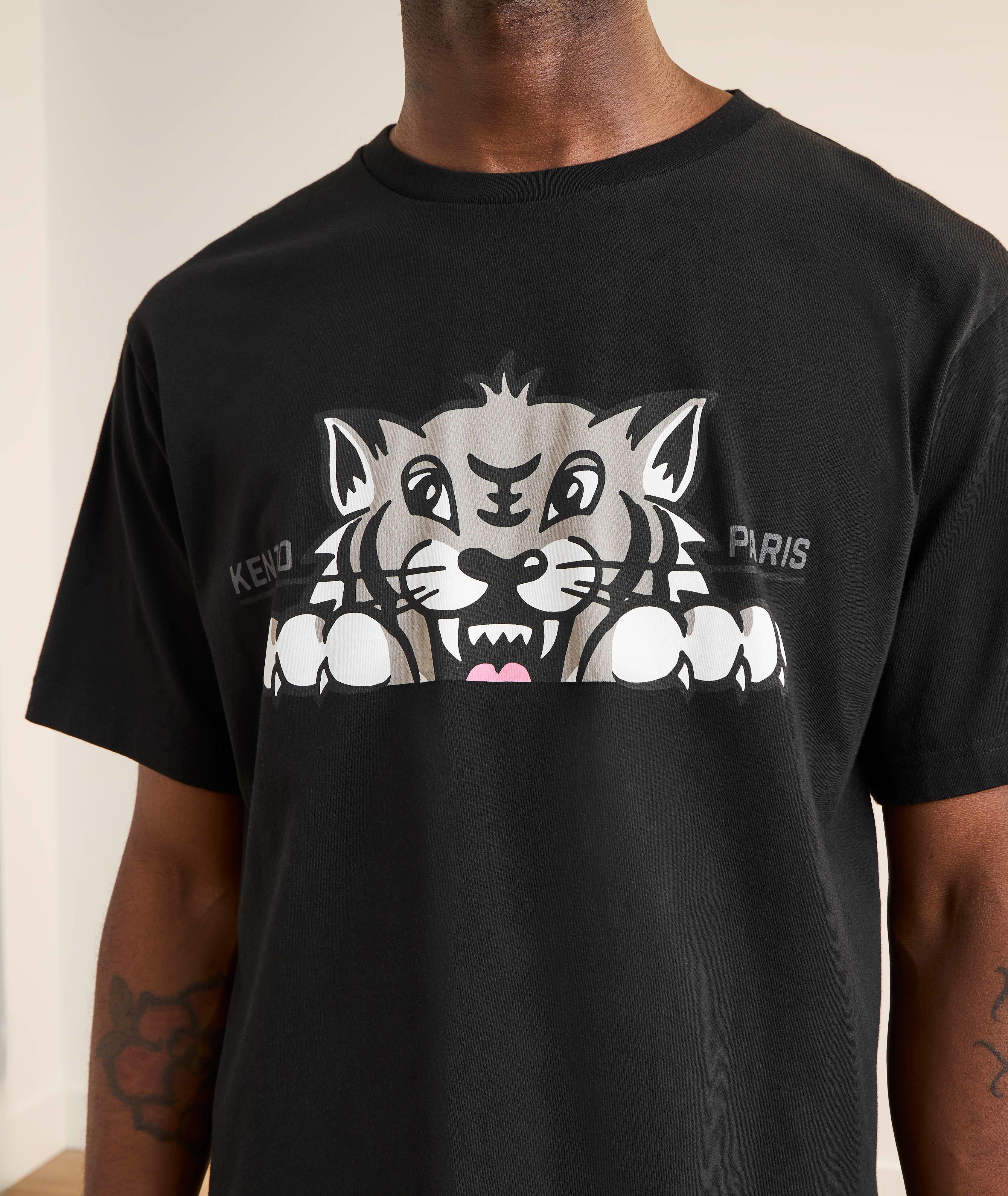 Happy Tiger Cotton T-Shirt image 5