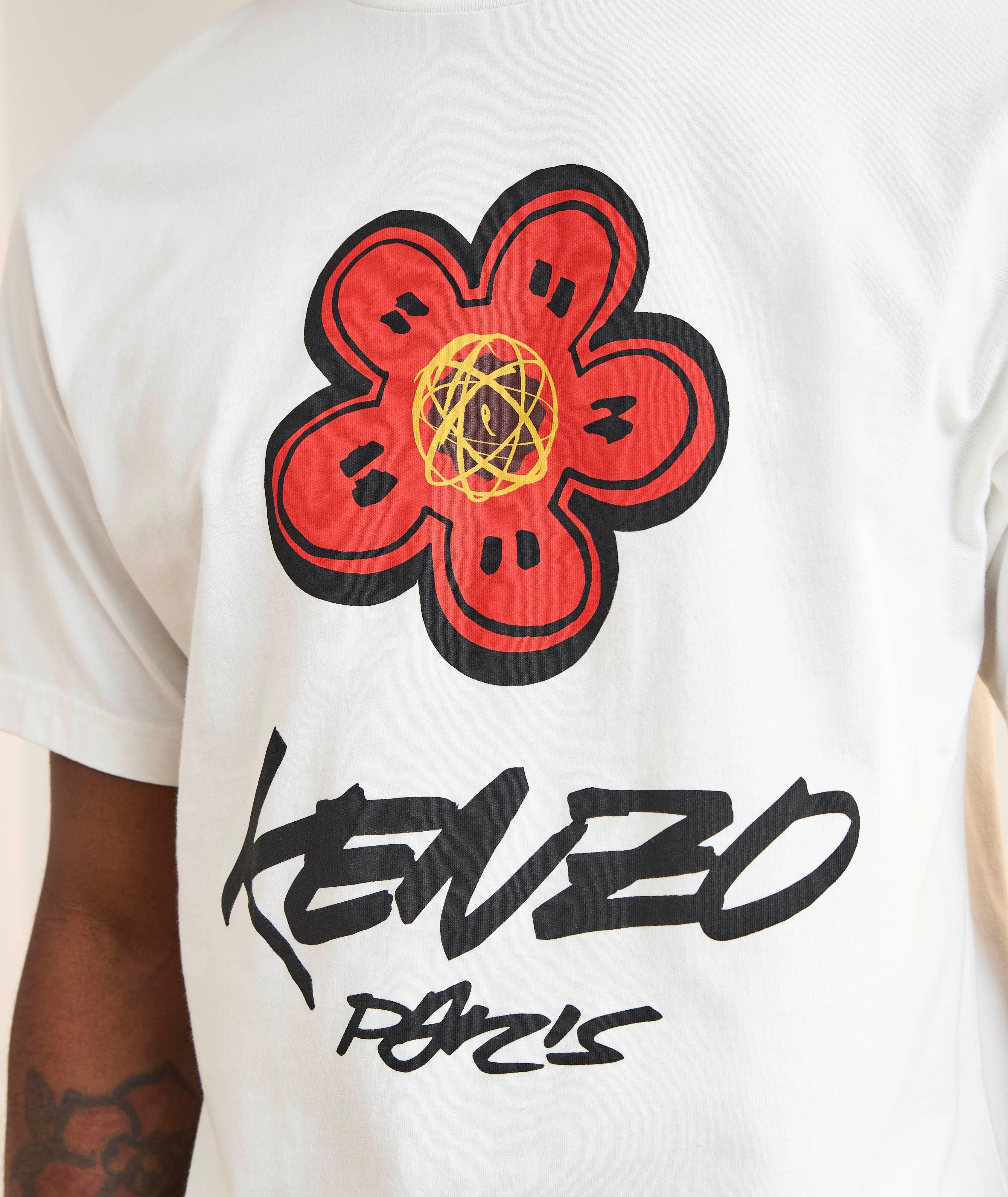 T-shirt avec emblème de fleur, collection Futura 2000 image 4