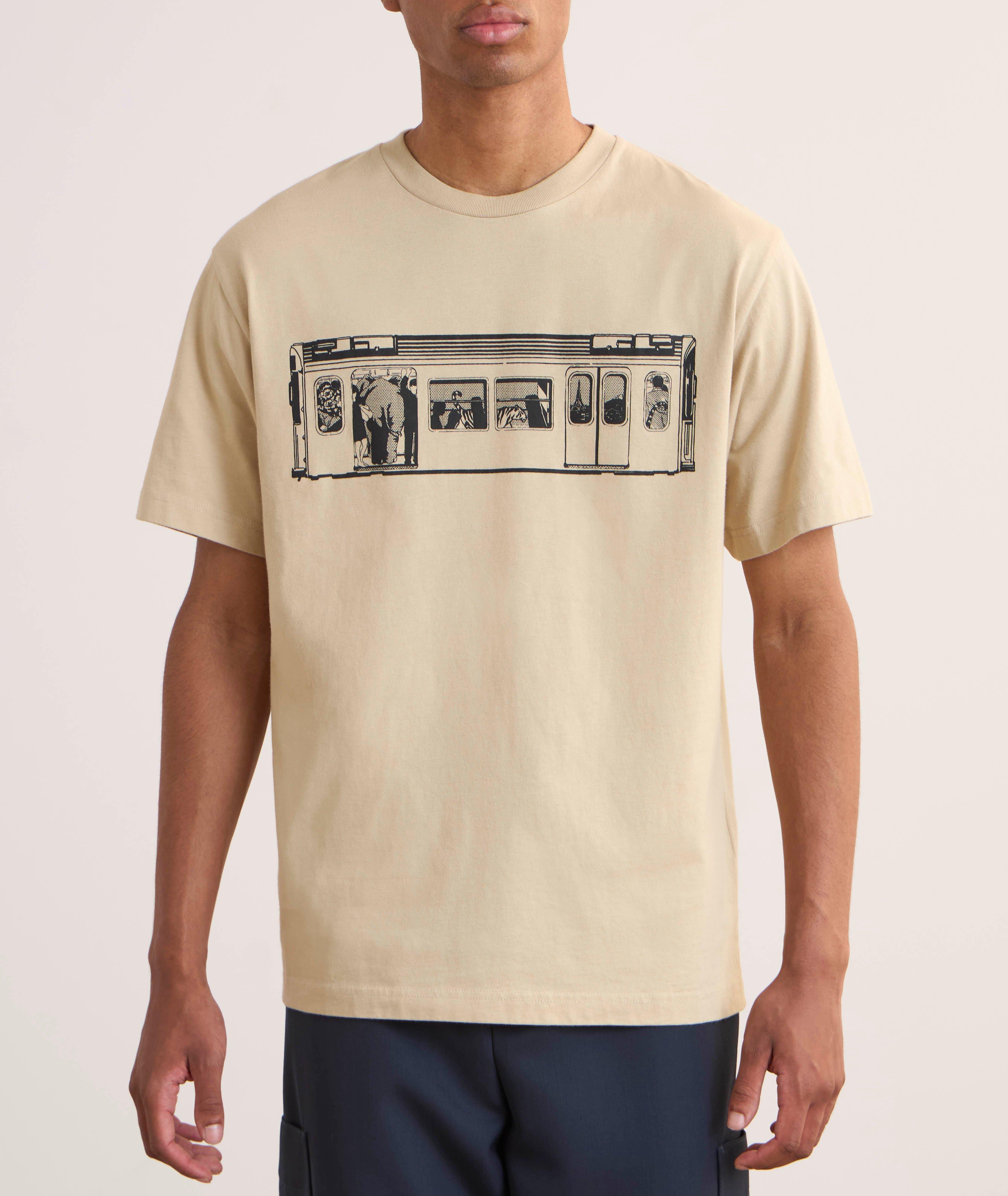 Kenzo City Cotton Graphic T-Shirt image 1