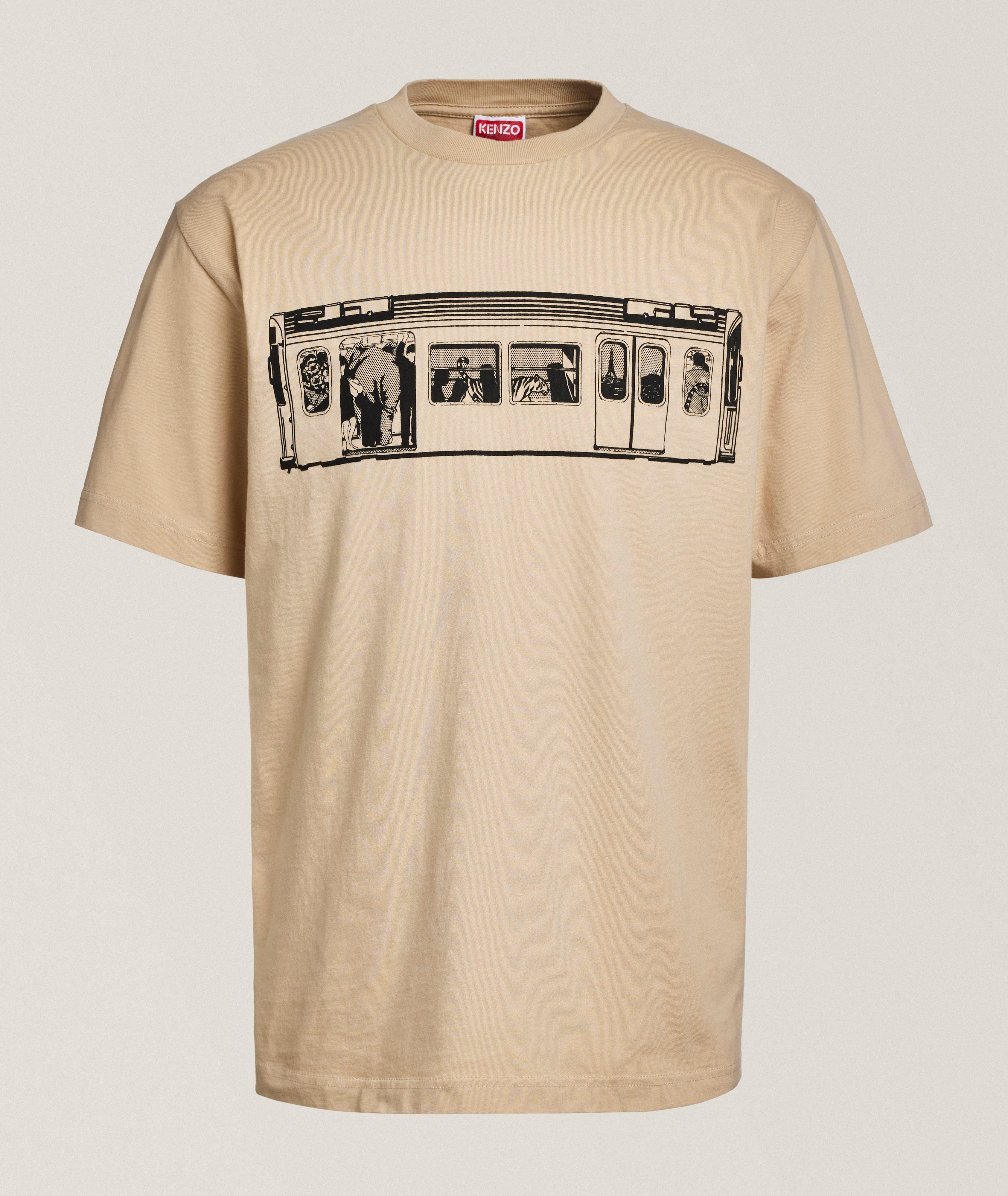 Kenzo City Cotton Graphic T-Shirt image 0