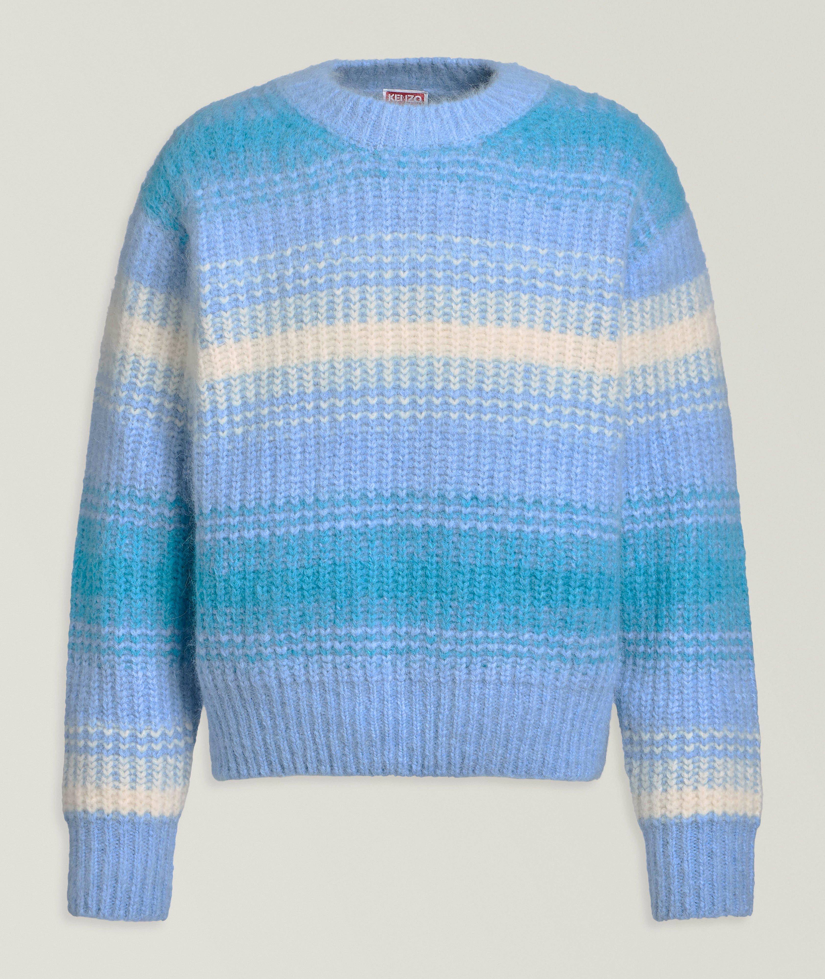 KENZO BLU STRP ALPCA CN SWTR image 0