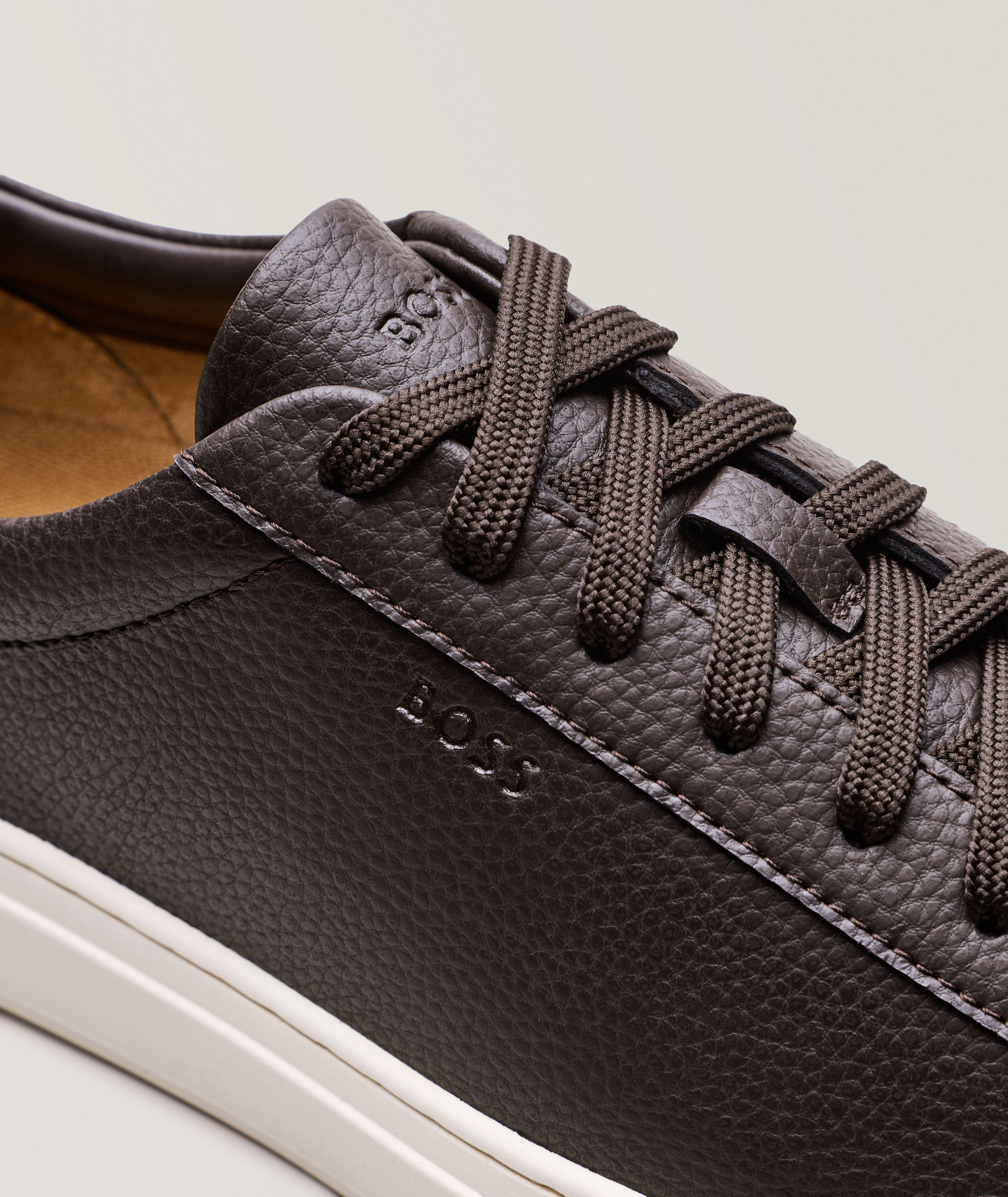 Kieran Leather Tennis Sneakers image 2