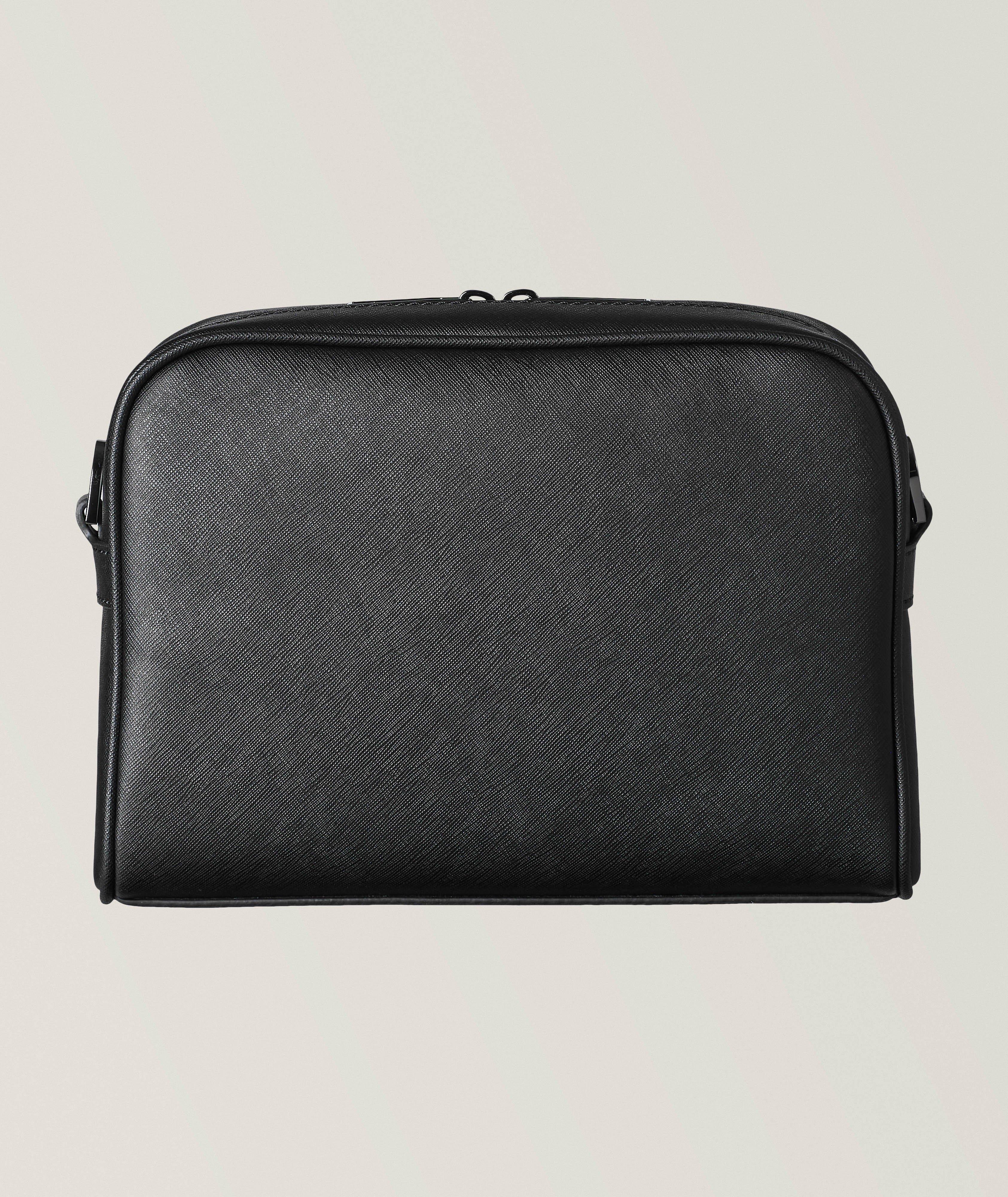 Sac à bandoulière en cuir monogrammé Zair image 1