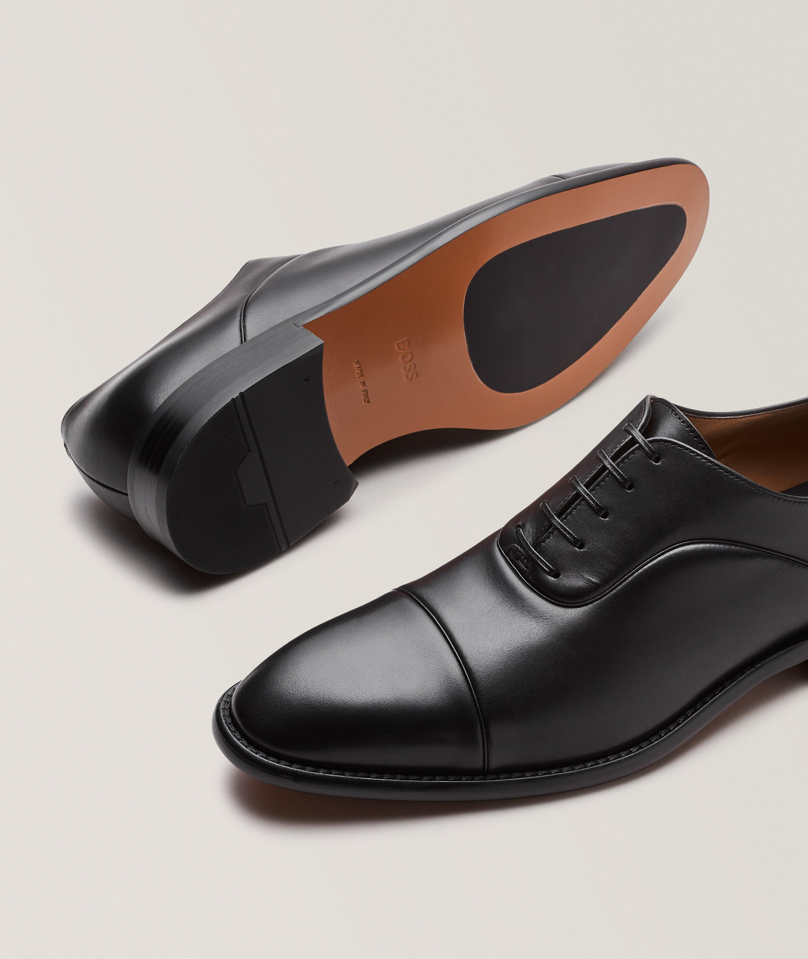 Derrek Oxfords à bout en cuir image 3