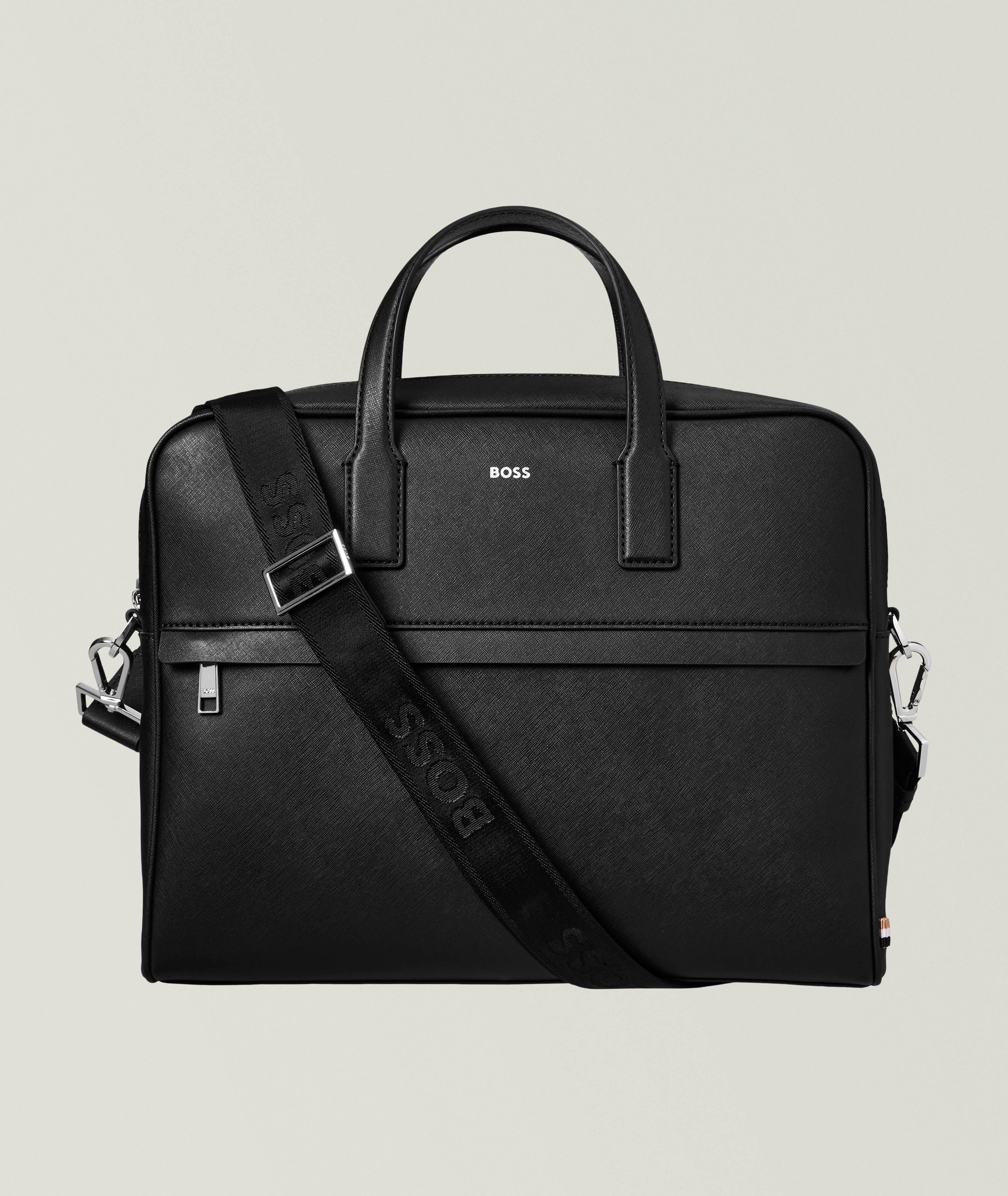 Porte-document Zair en cuir Saffiano image 0