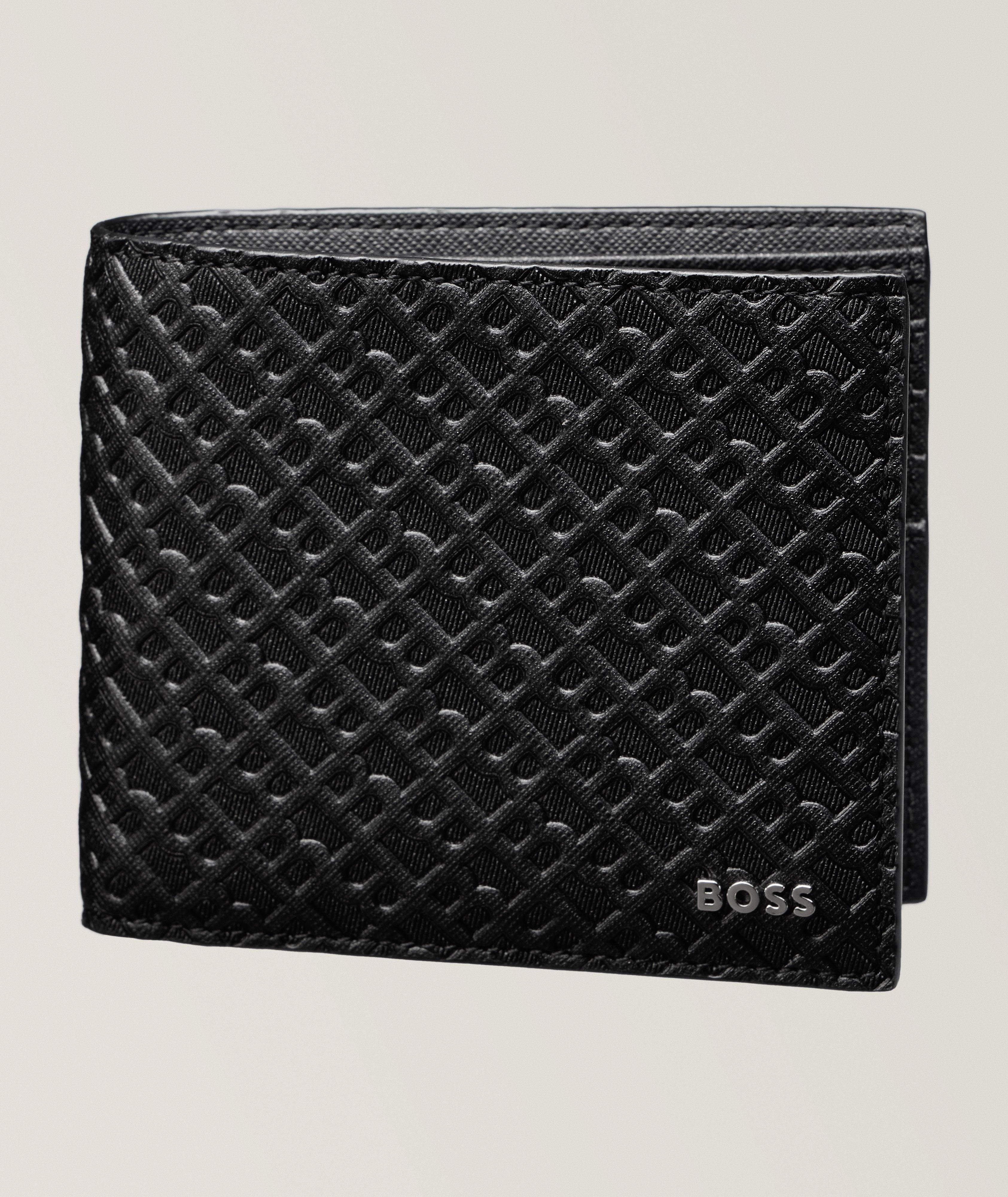 Zair Saffiano Monogram Leather Bifold Wallet image 0