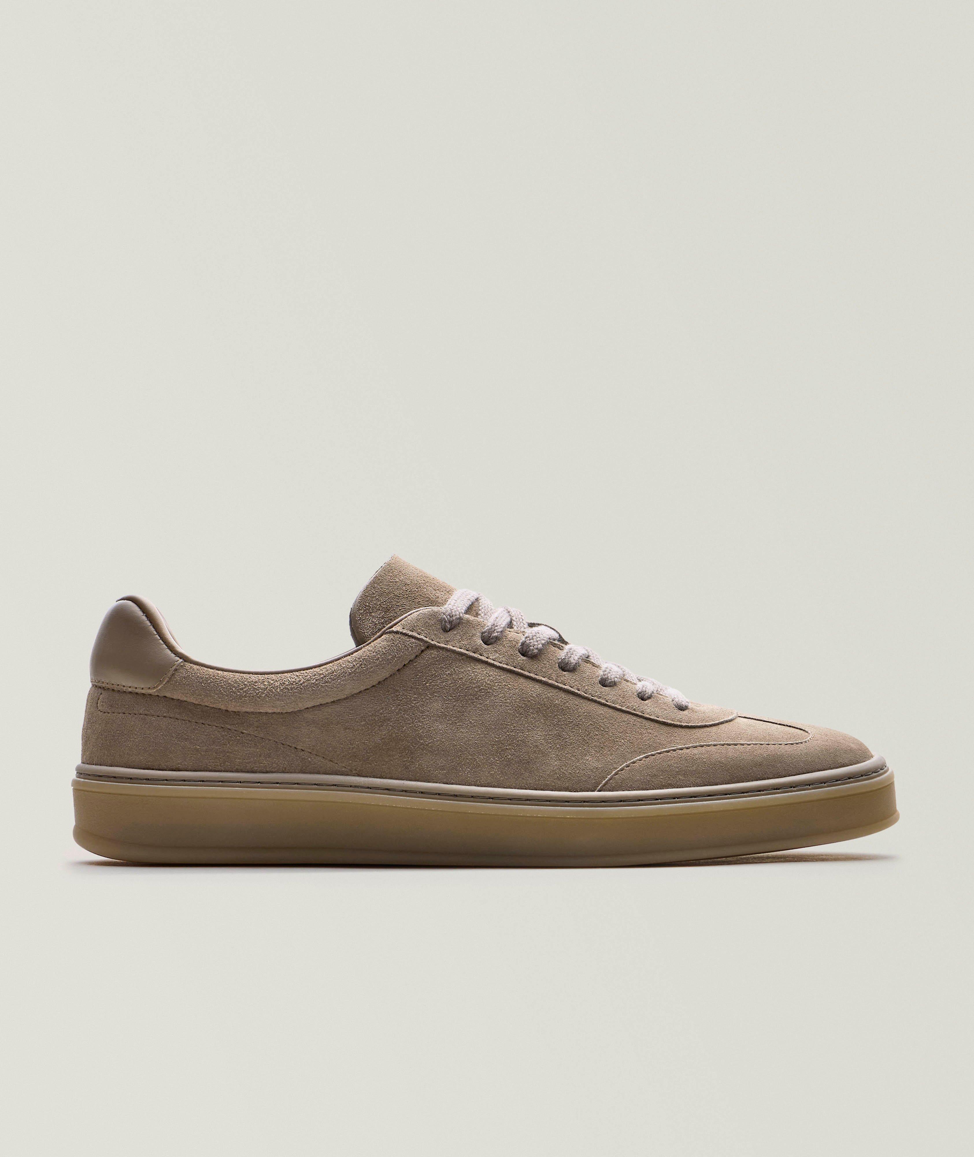 X Beckham Zarek Suede Tennis Sneakers image 0