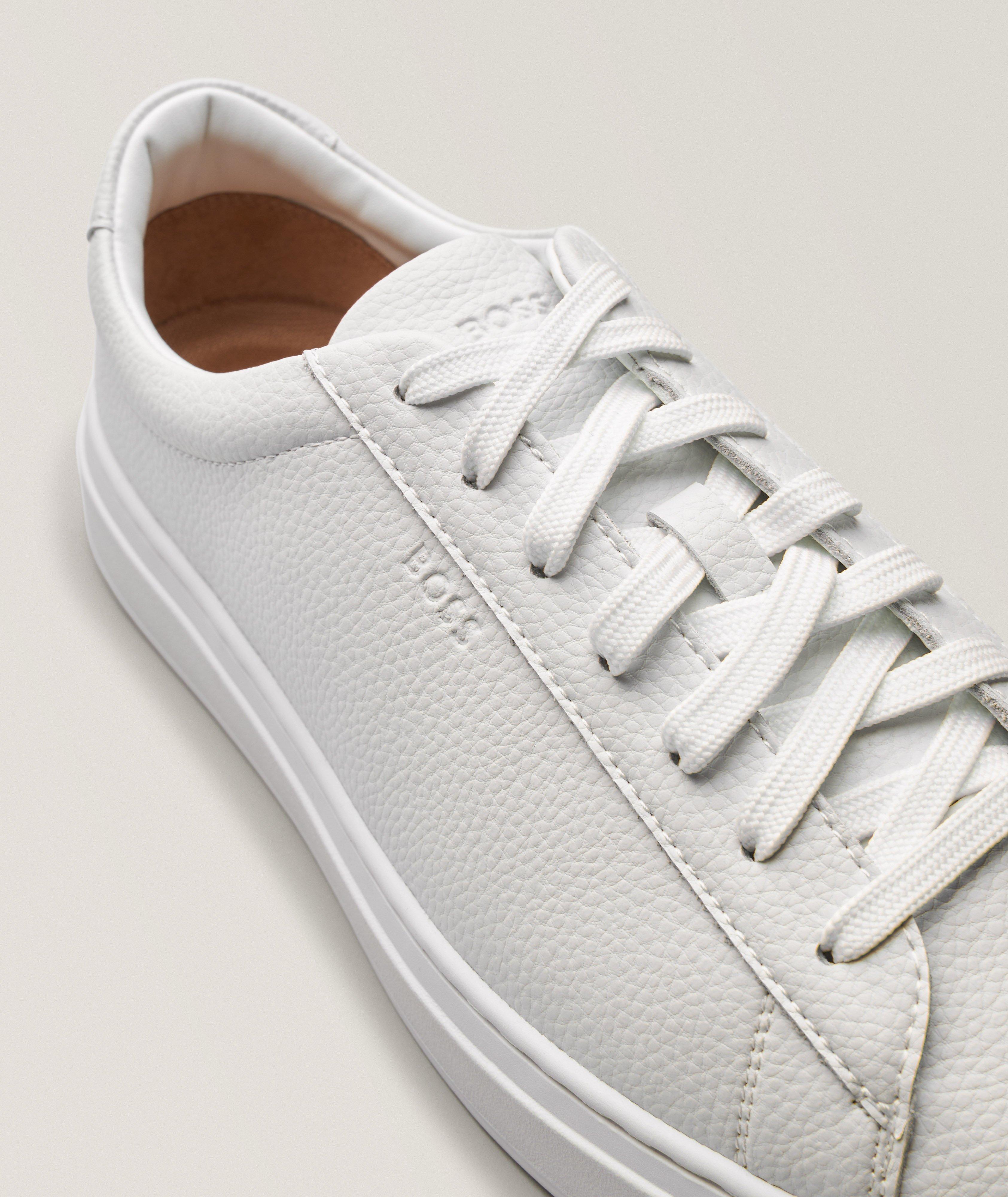 Kieran Leather Tennis Sneakers image 2