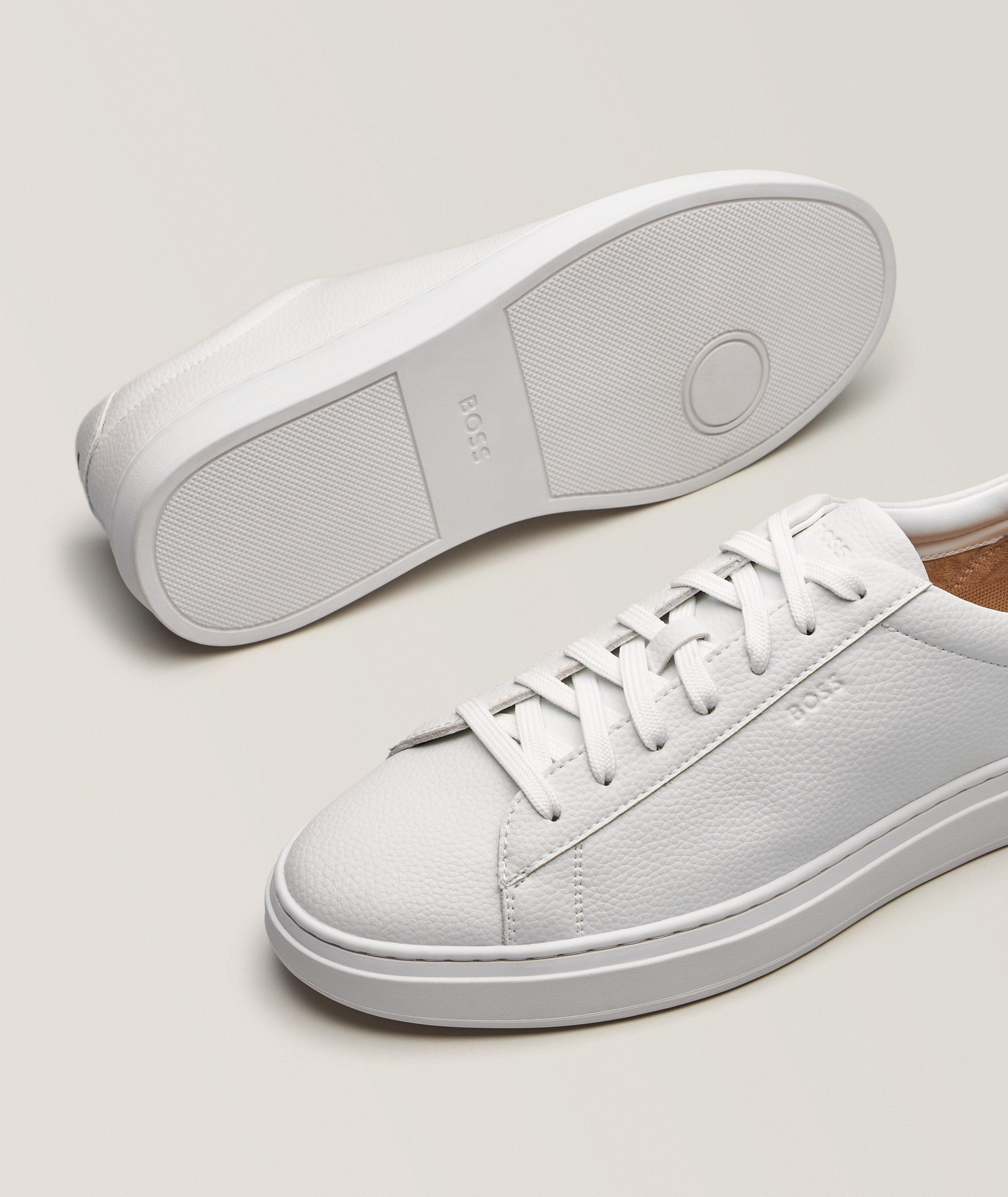 Kieran Leather Tennis Sneakers image 3