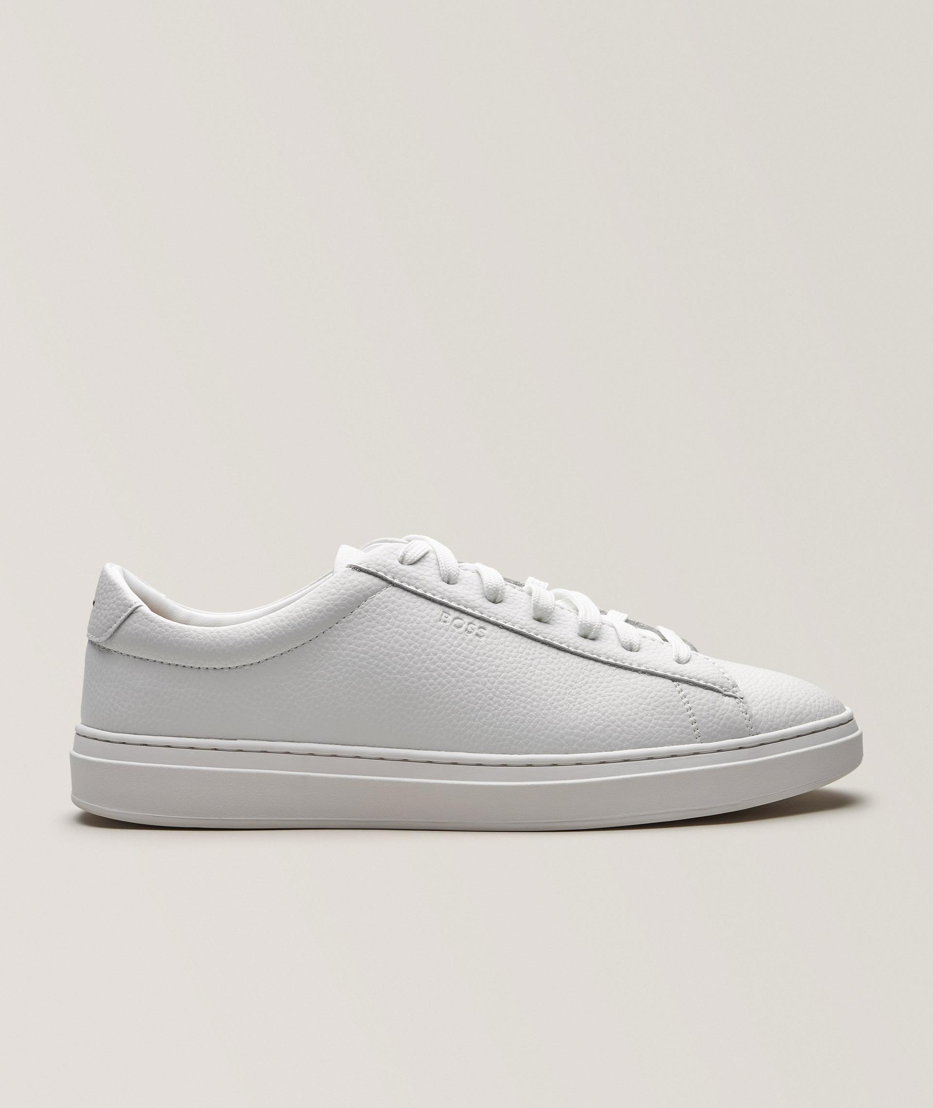 Kieran Leather Tennis Sneakers image 0