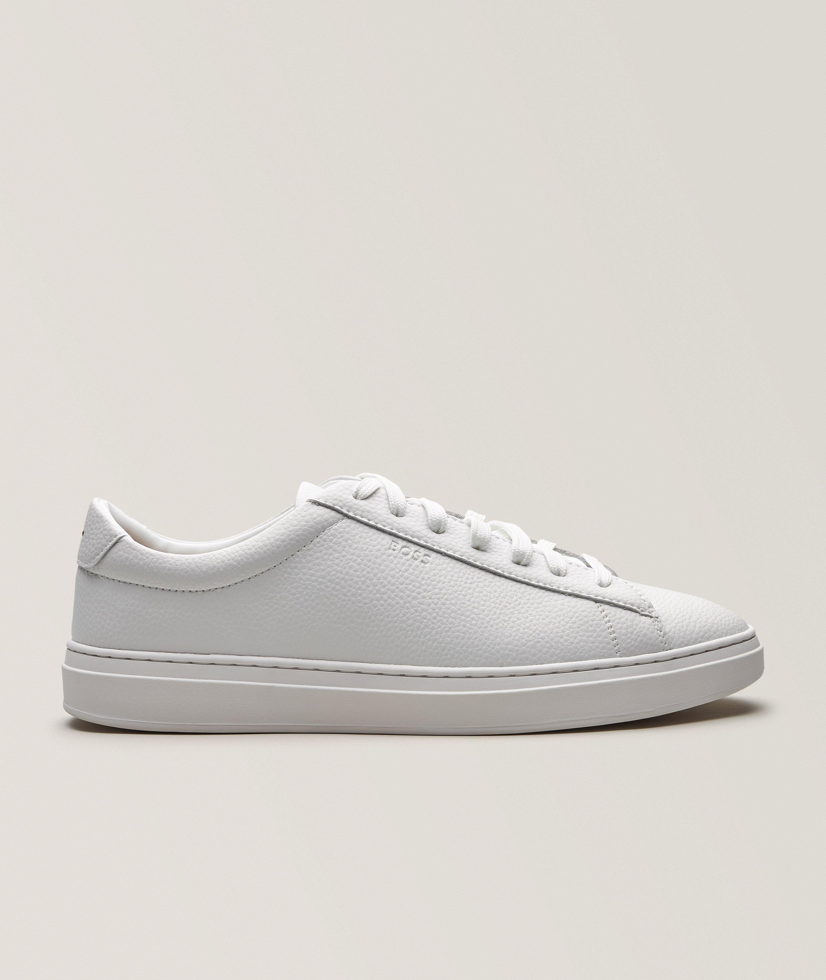 Kieran Leather Tennis Sneakers image 0