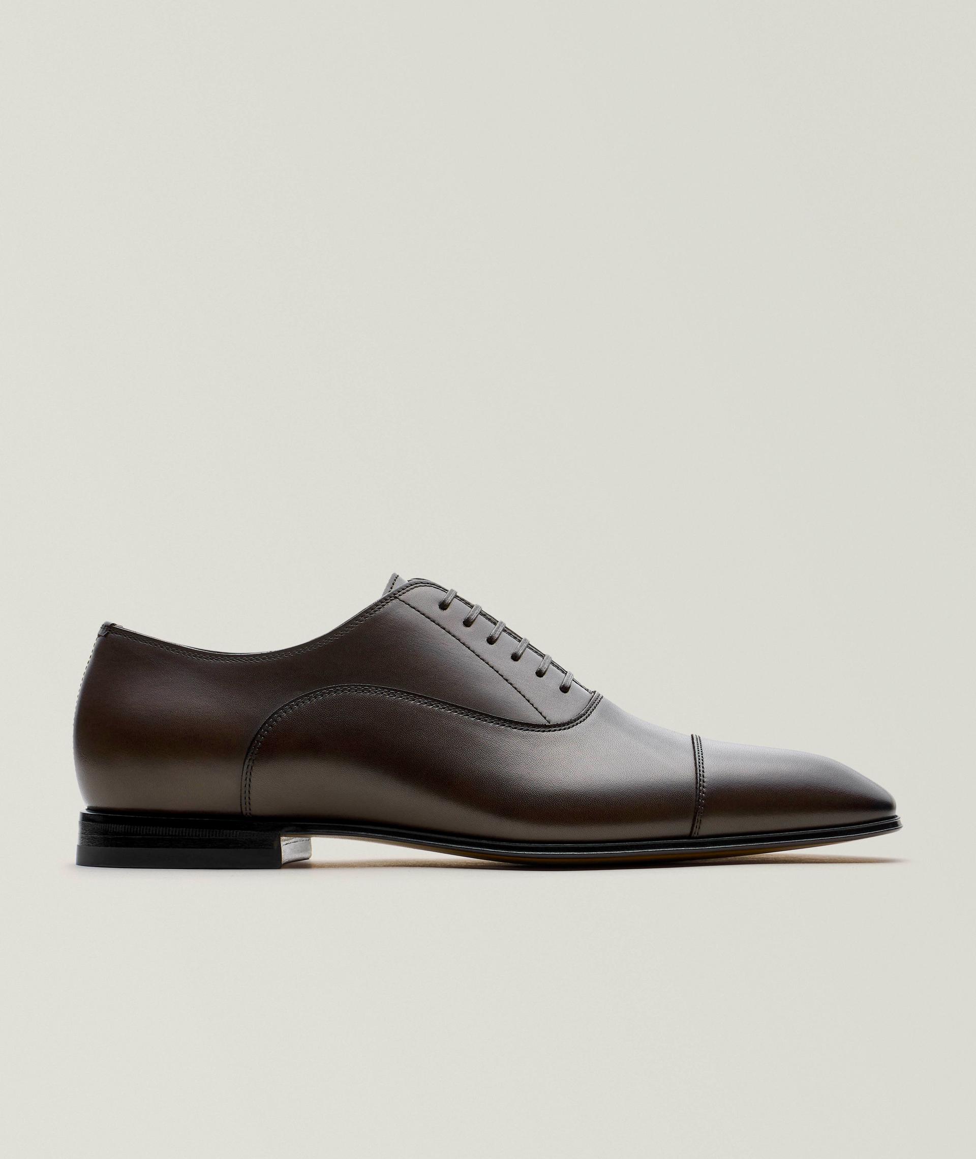 Chaussure lacée Quillon en cuir, collection Beckham image 0