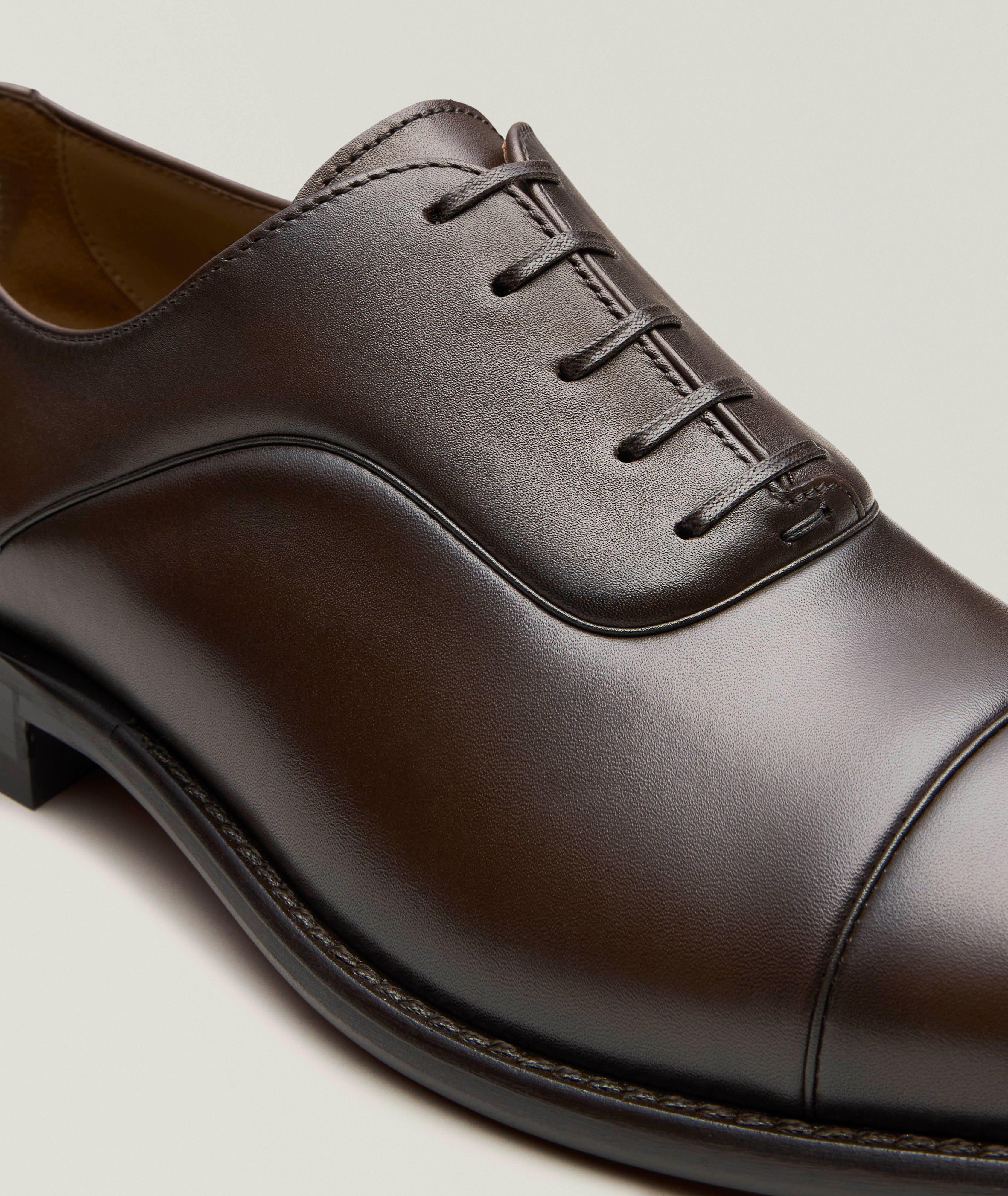 Derrek Leather Cap-Toe Oxfords image 2