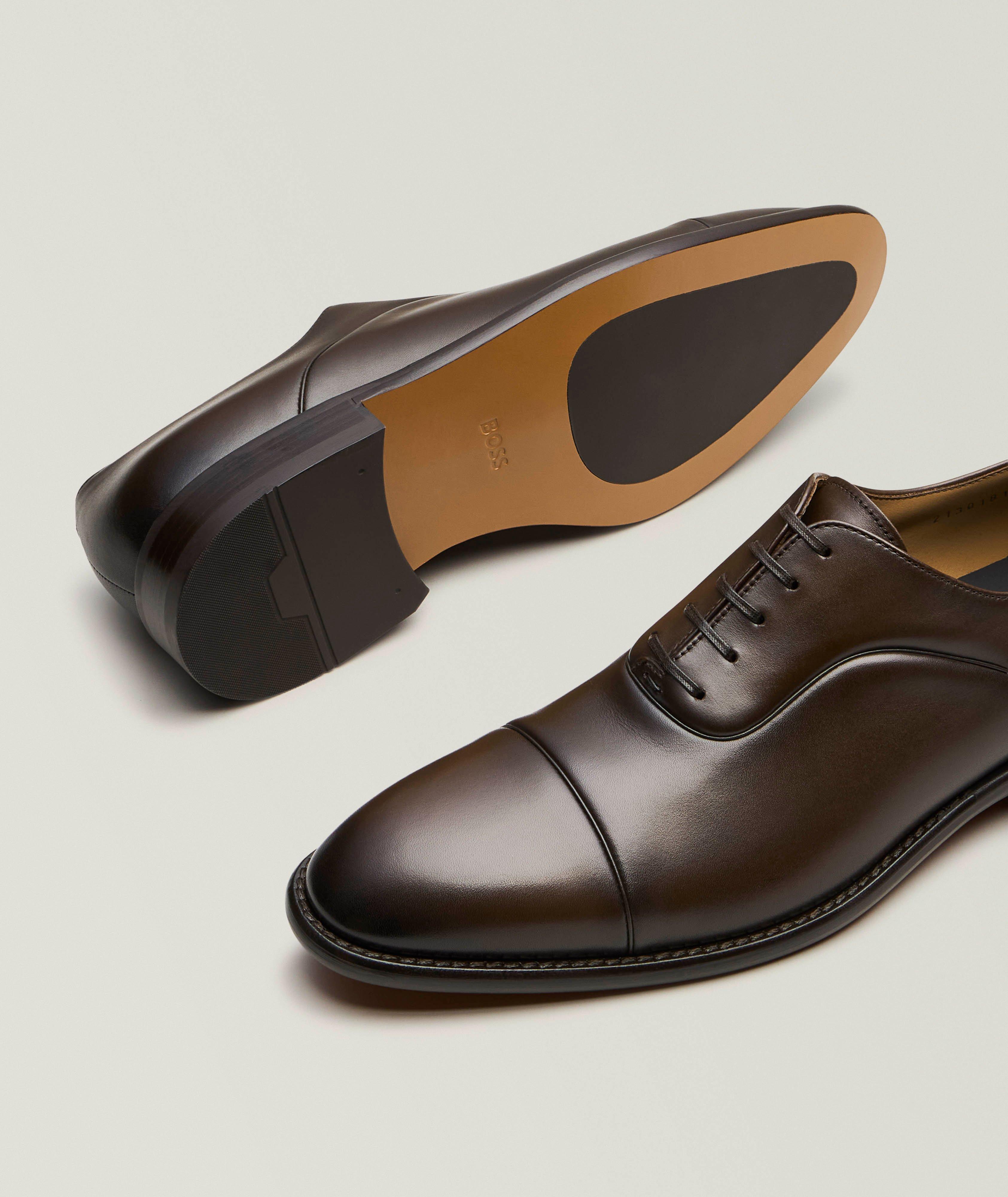 Derrek Leather Cap-Toe Oxfords image 3