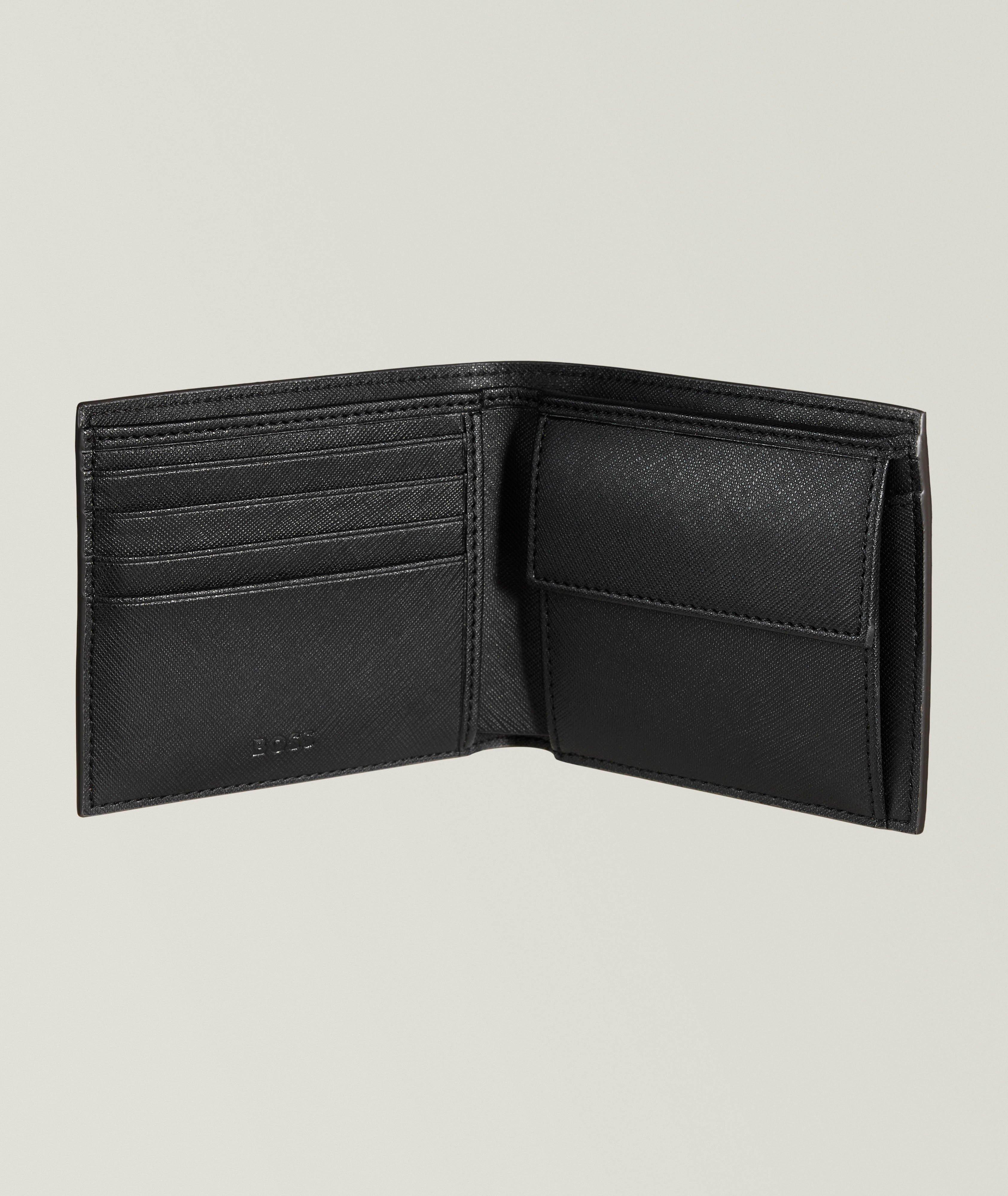 Zair Saffiano Leather Monogram Bifold Wallet image 1