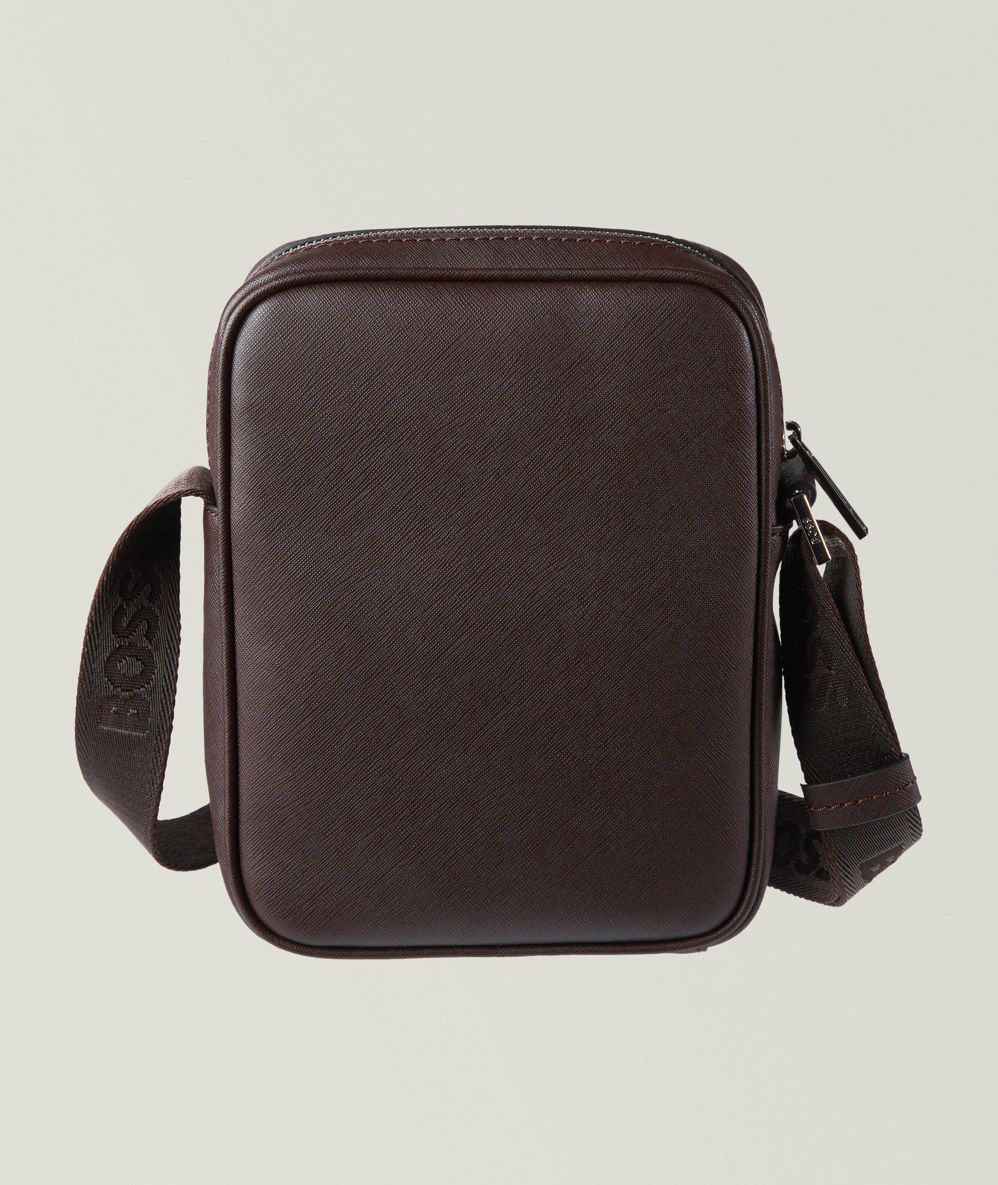 Sac appareil photo Zair petit modèle en cuir saffiano image 1