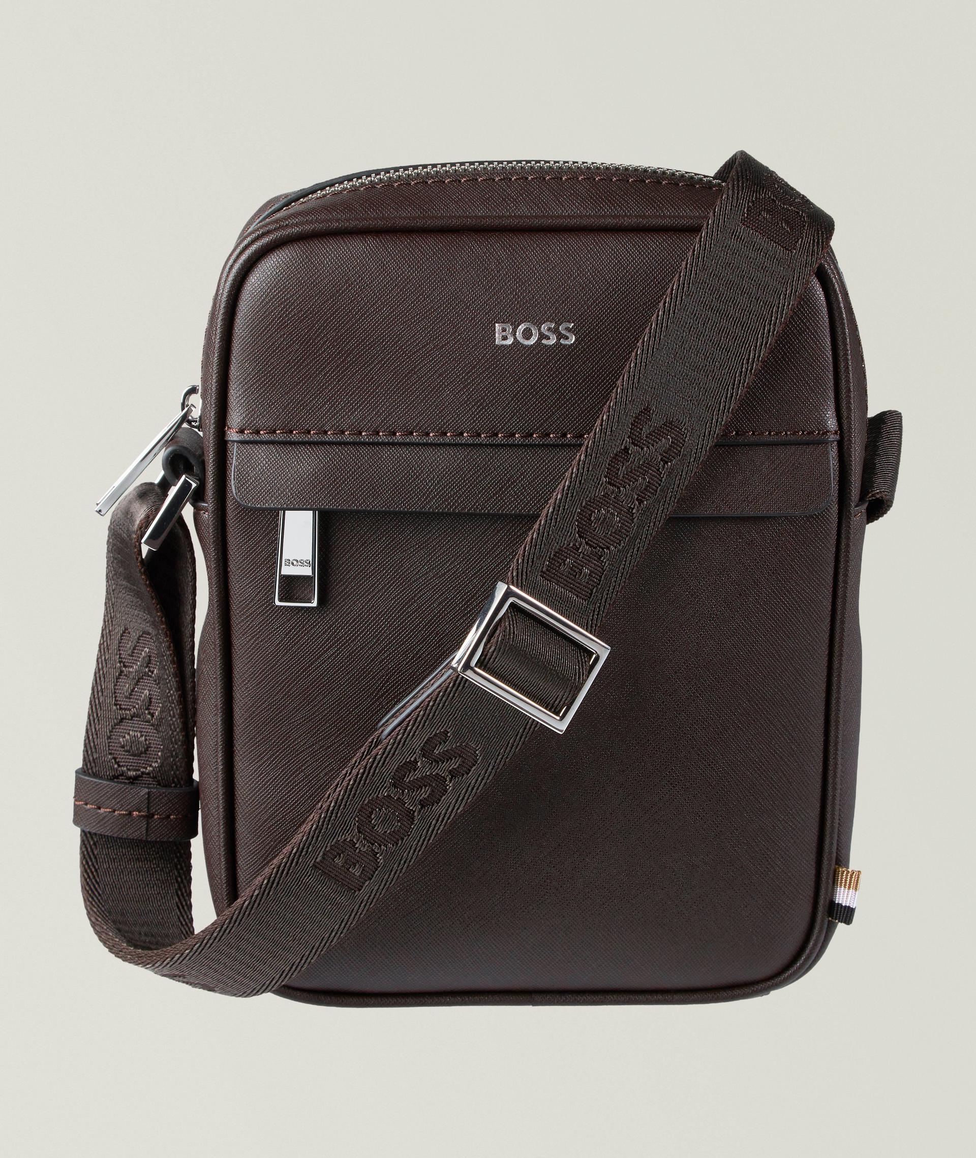Sac appareil photo Zair petit modèle en cuir saffiano image 0