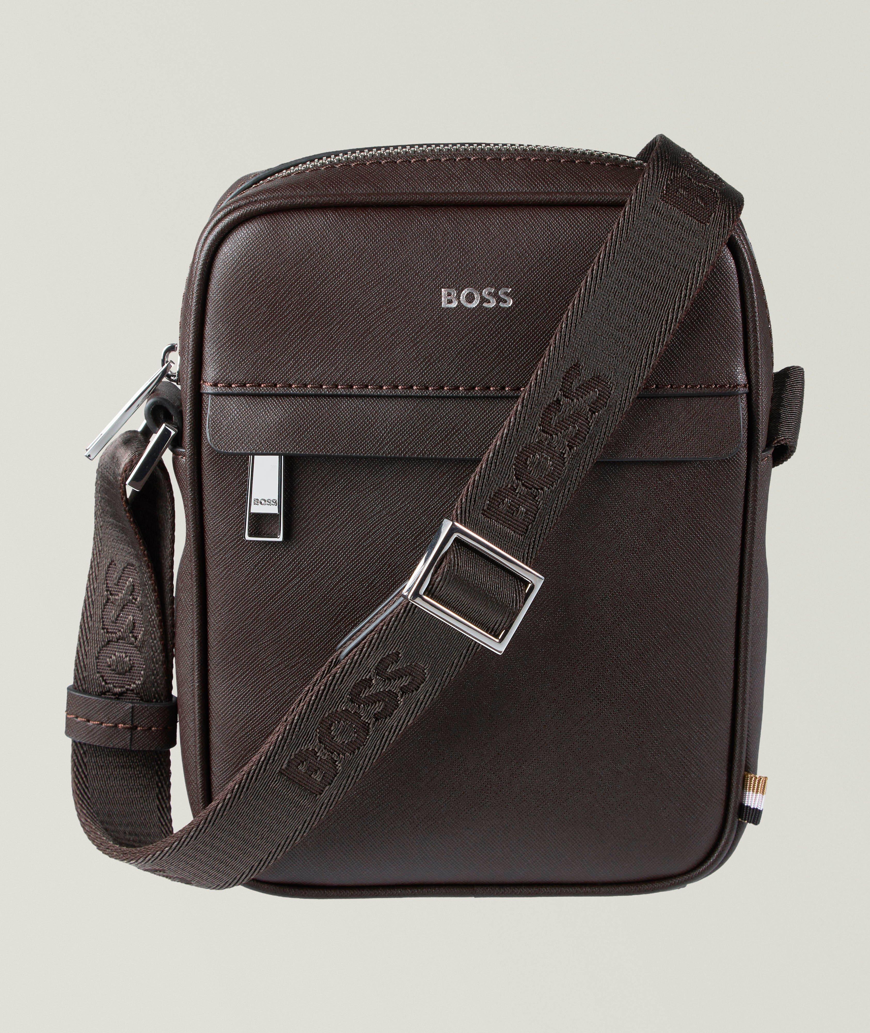 Sac appareil photo Zair petit modèle en cuir saffiano image 0