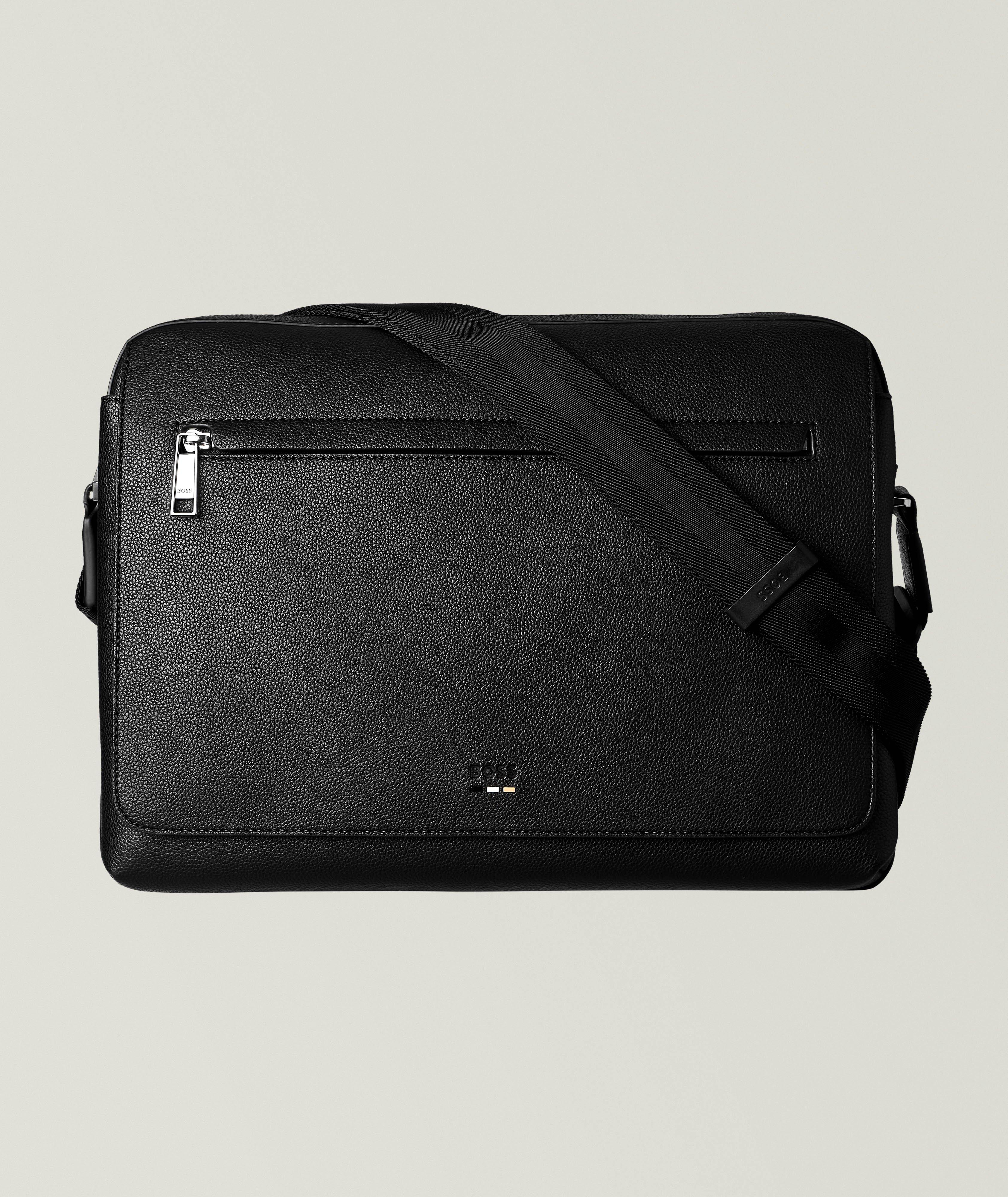 Ray Faux Leather Flap Messenger Bag  image 0