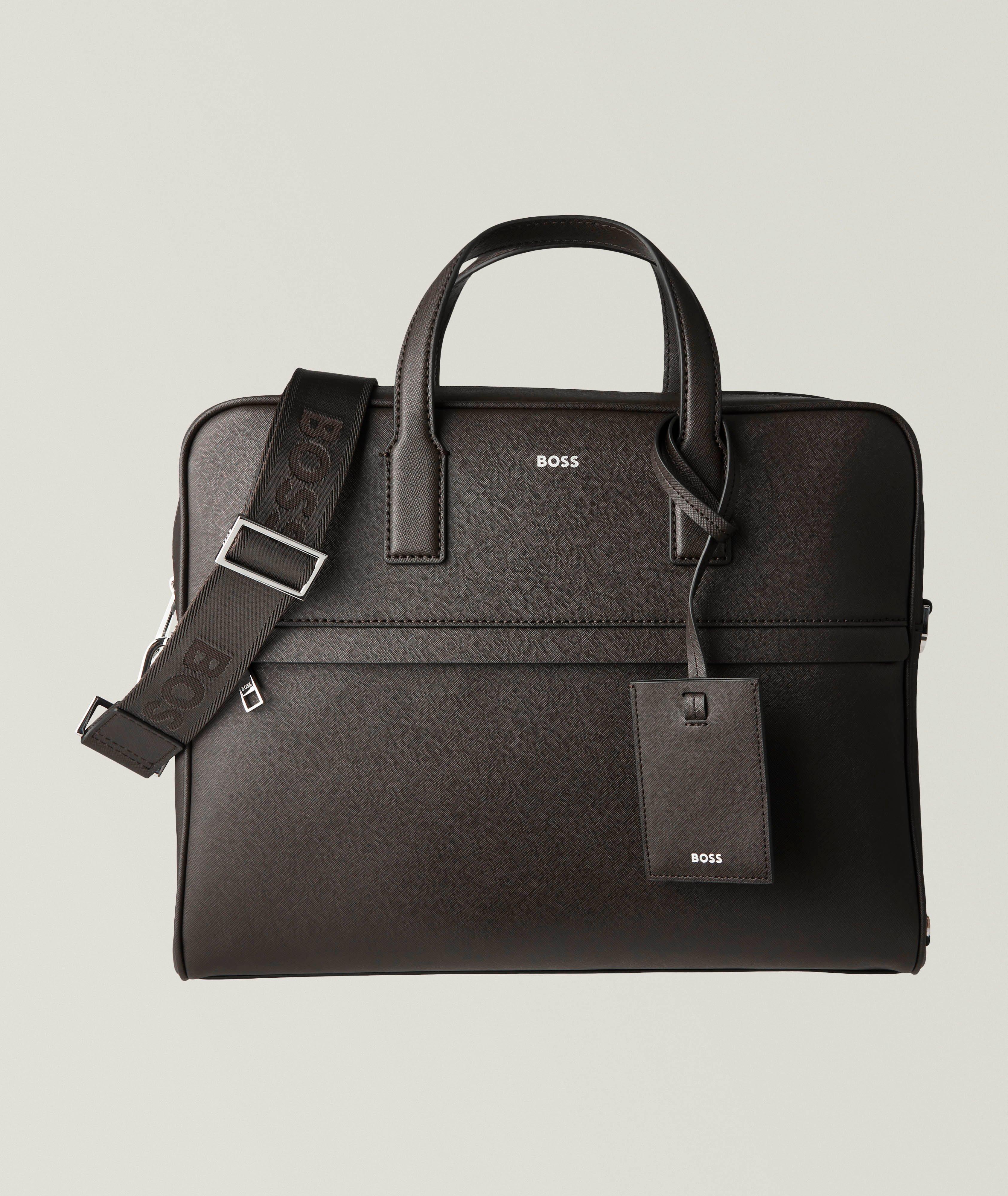 Zair Saffiano Leather Briefcase image 0