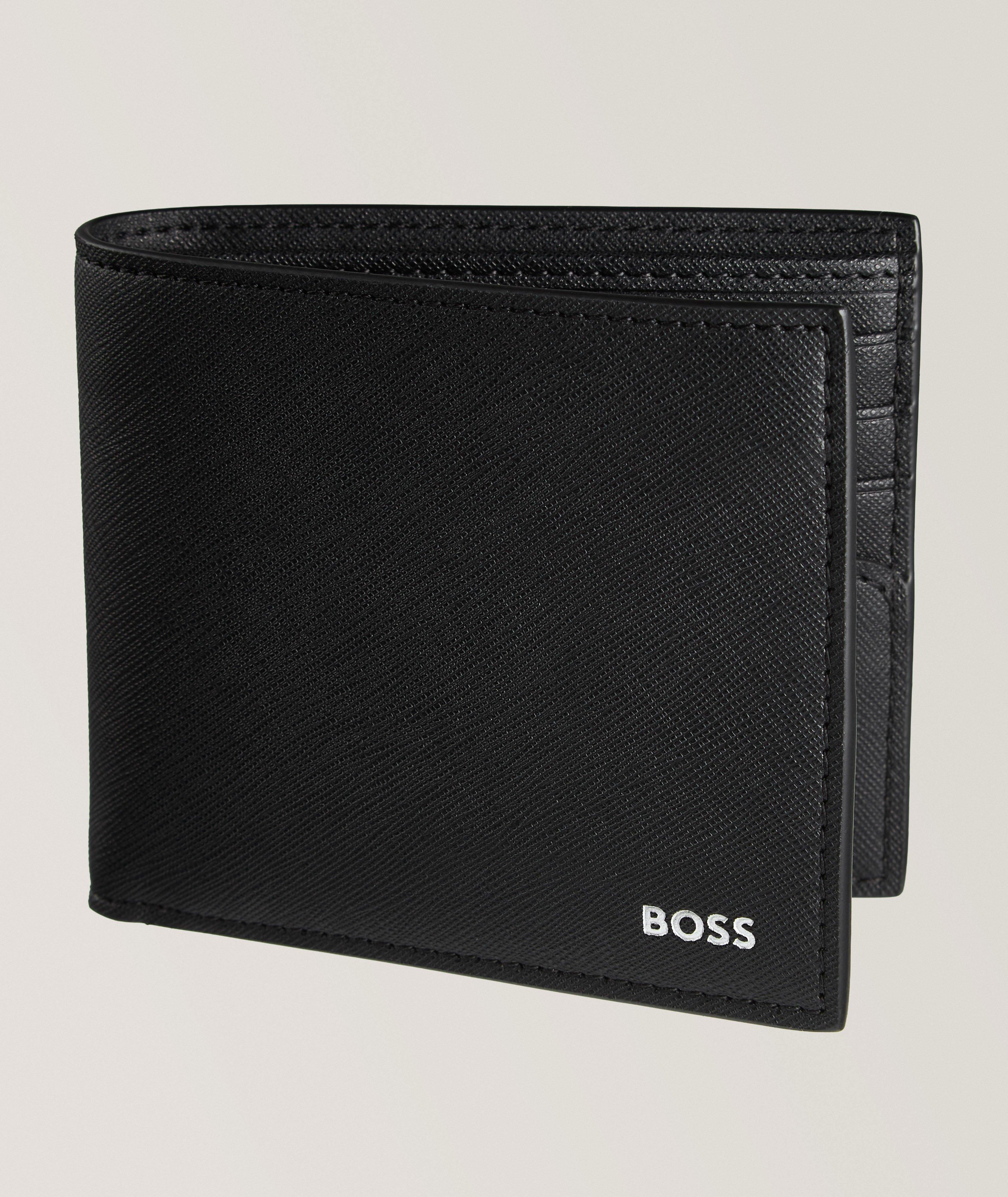 Portefeuille bifold Zair en cuir Saffiano image 0