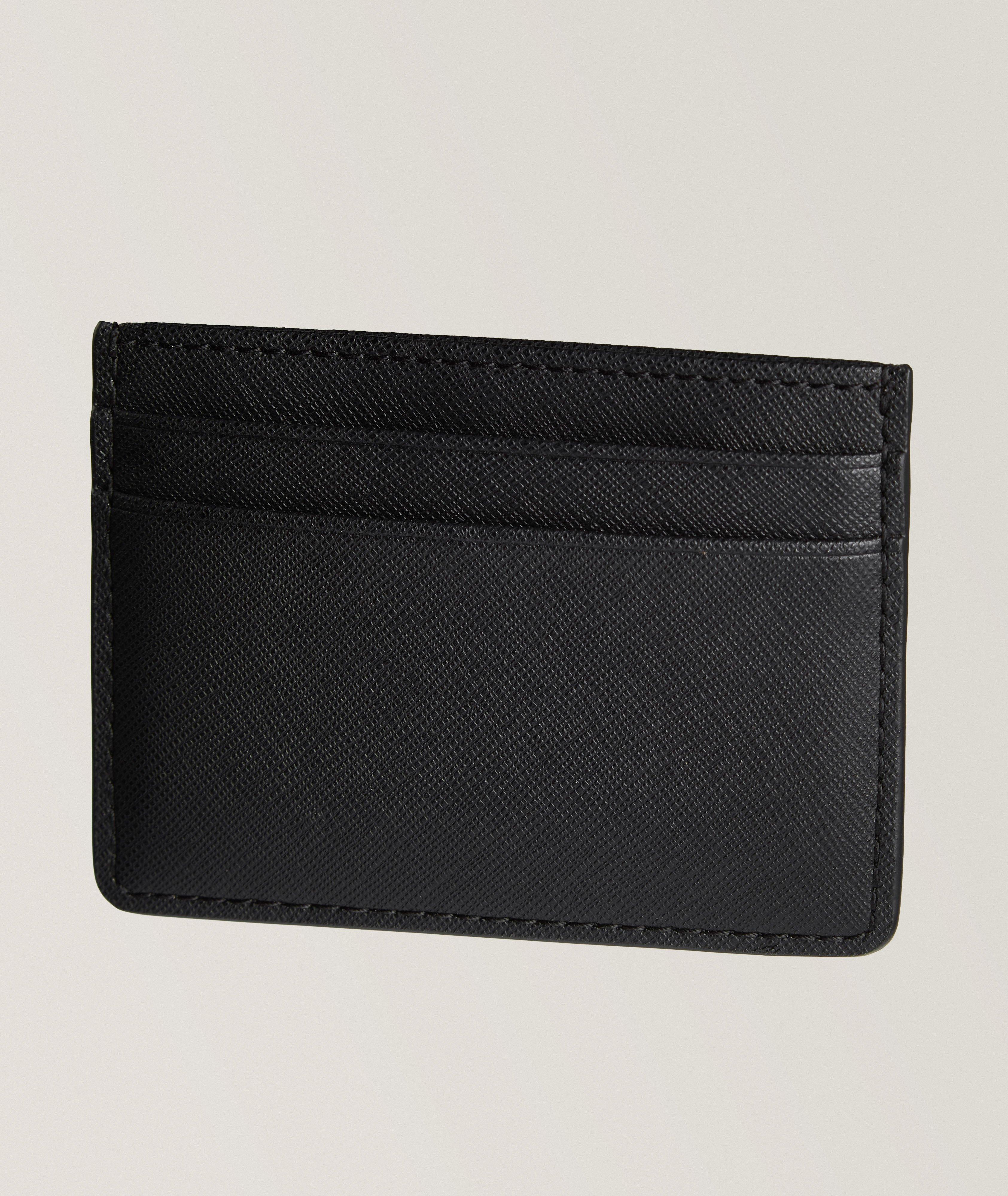HB BLK SAFFIANO ZAIR CARD HOLDER image 1