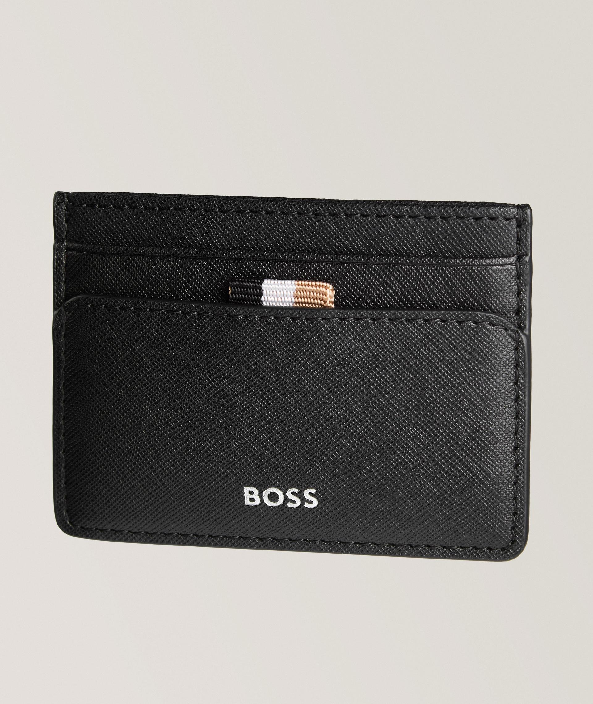 HB BLK SAFFIANO ZAIR CARD HOLDER image 0