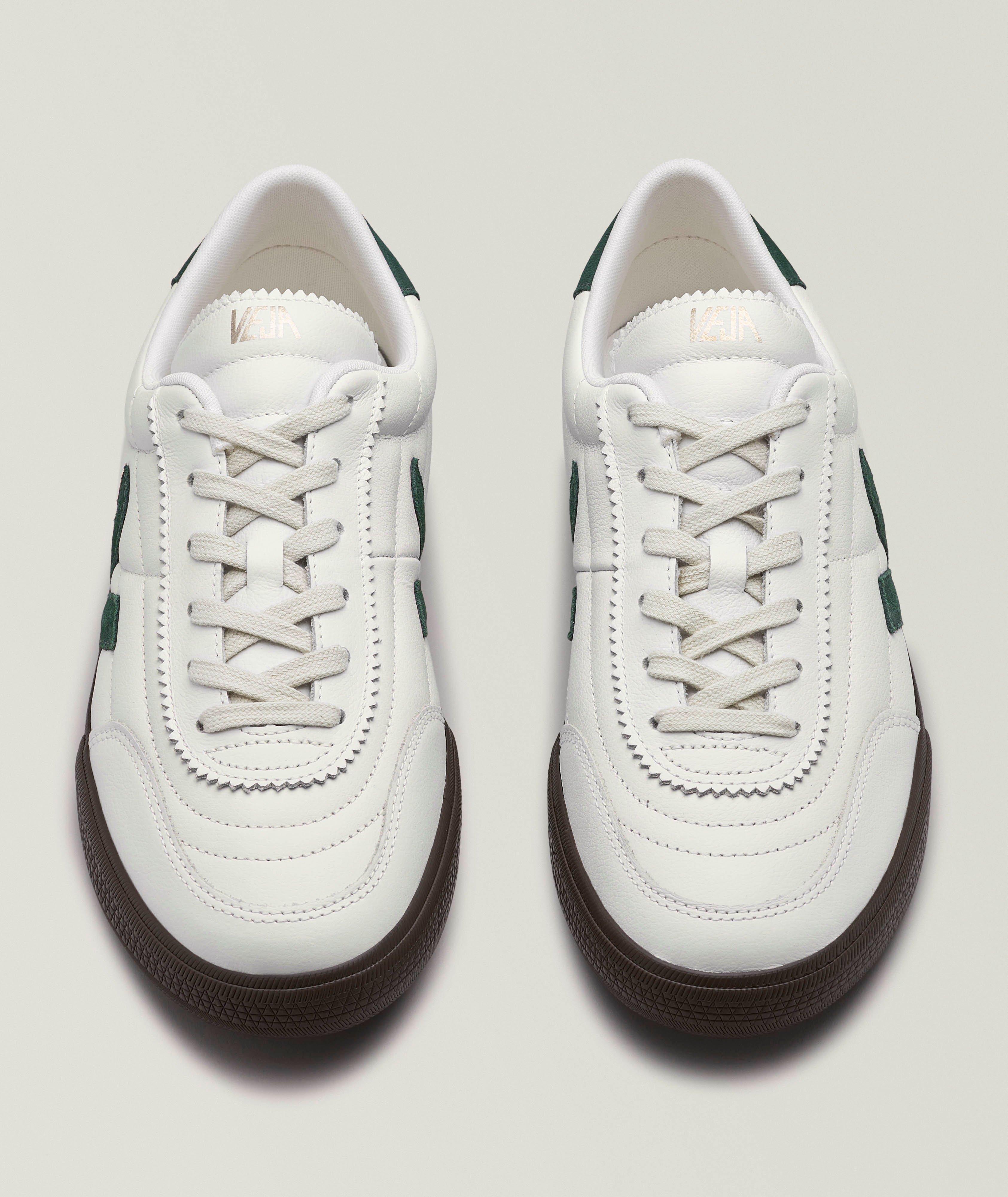 Chaussure sport Panenka en cuir et en suède image 1