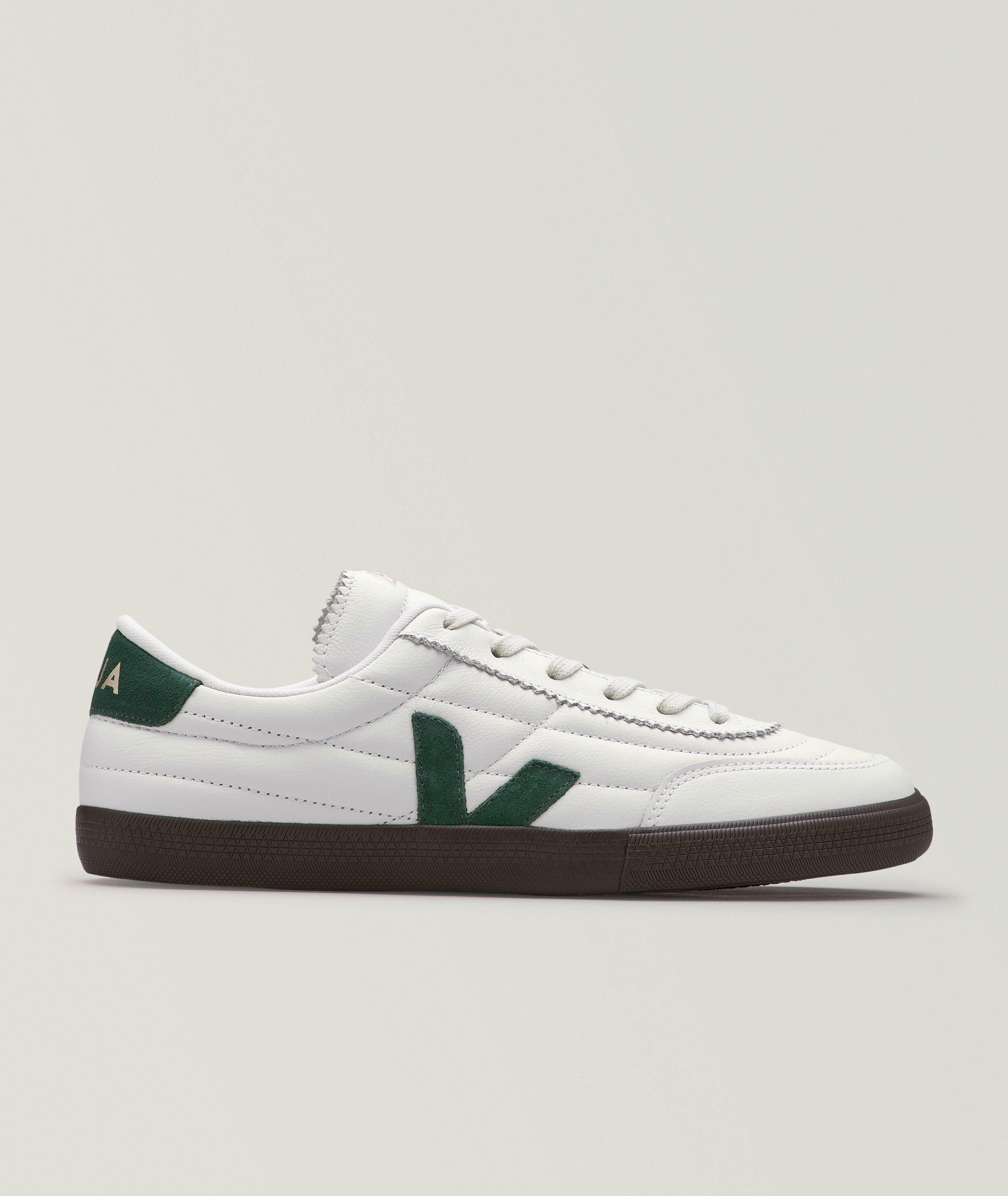 Chaussure sport Panenka en cuir et en suède image 0