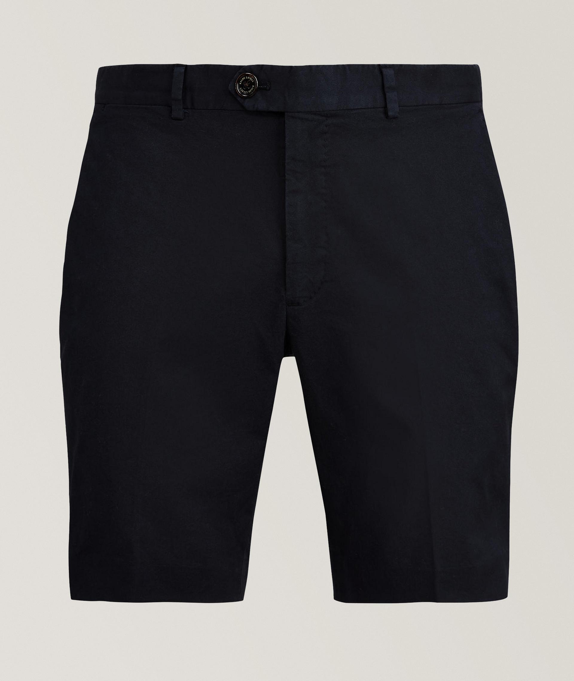 Hand-Tailored Slim Stretch Chino Shorts image 0
