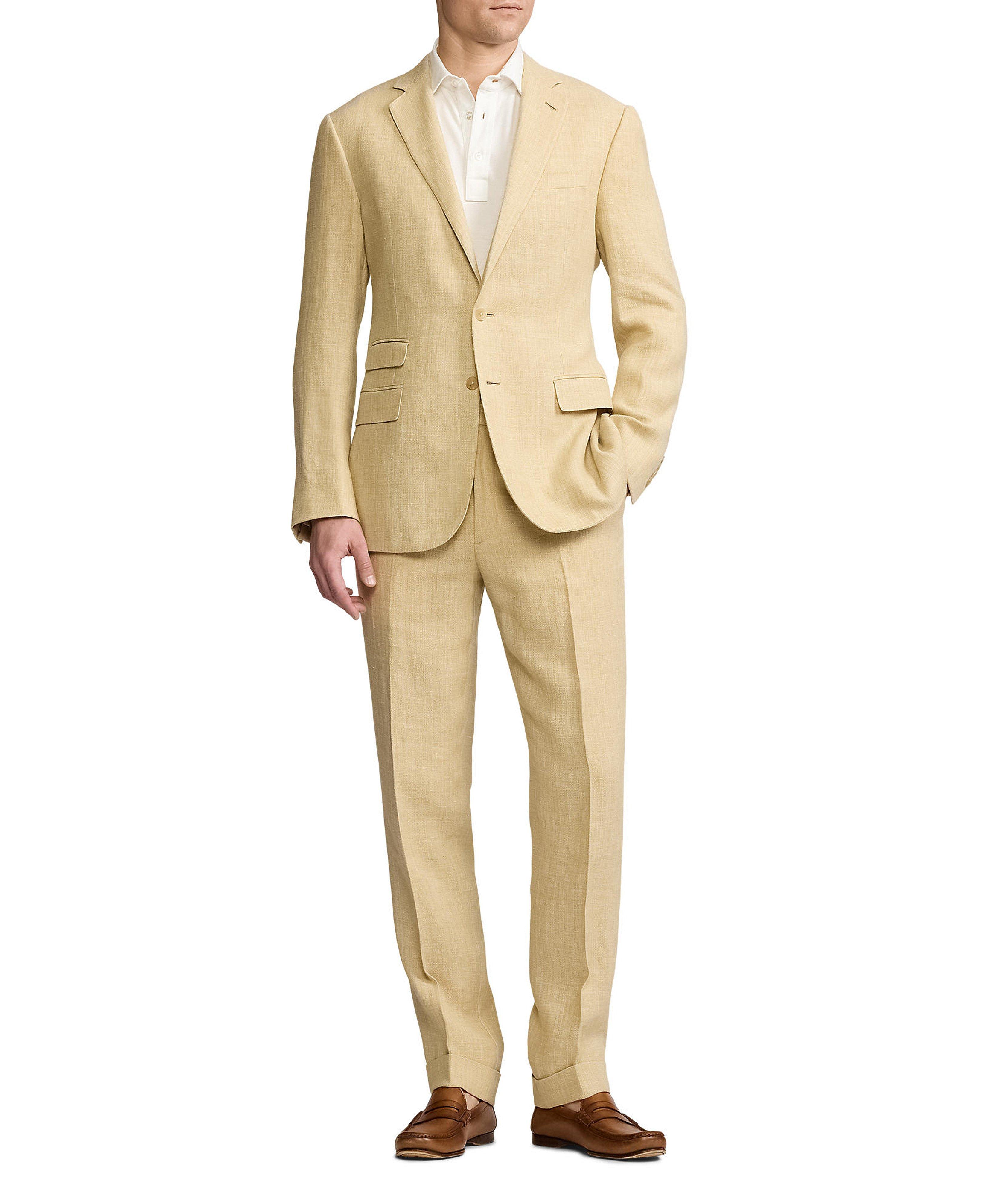 Kent Linen-Silk Suit Jacket image 5