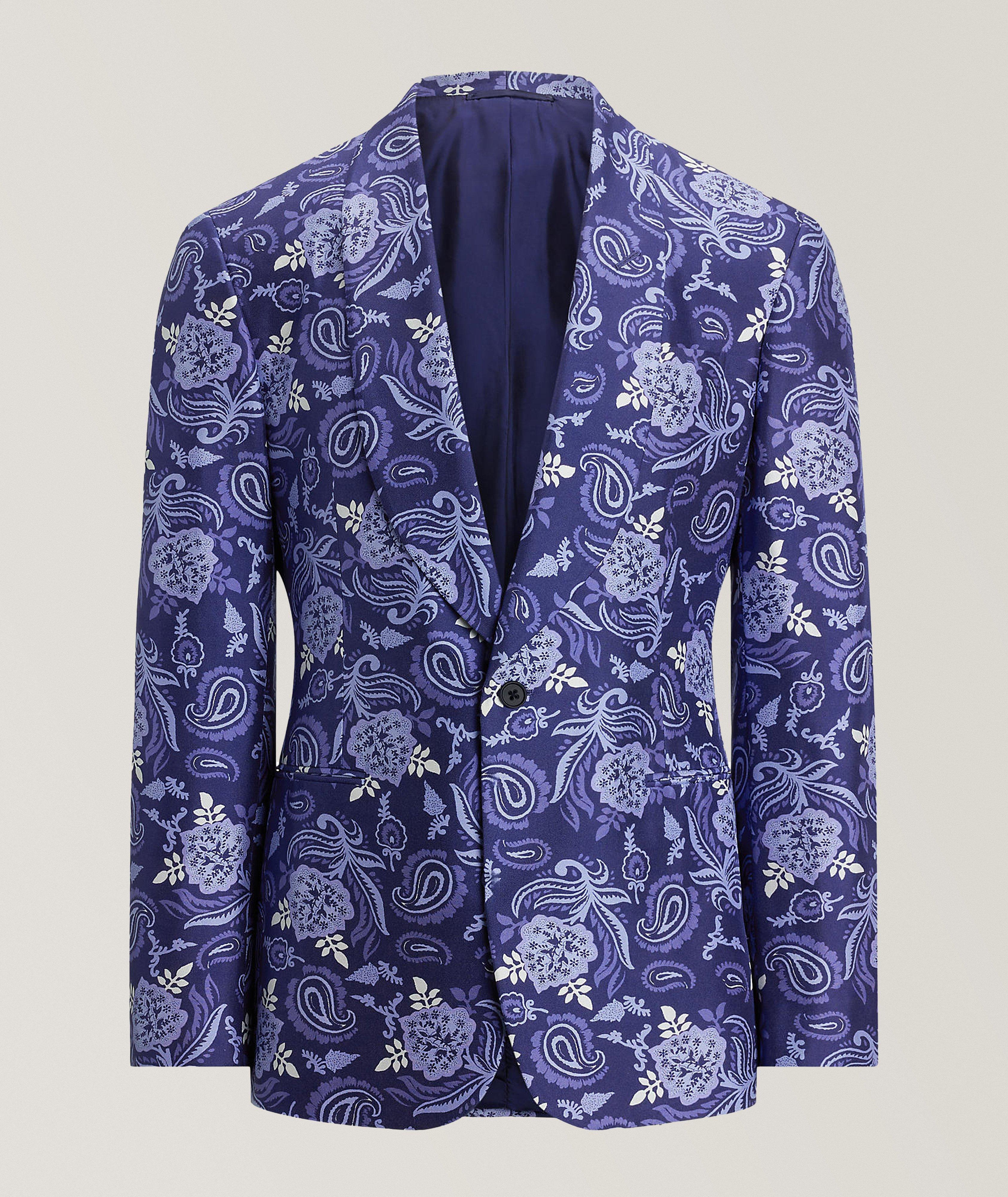 Maiori Choppa Paisley Silk Sport Jacket image 0