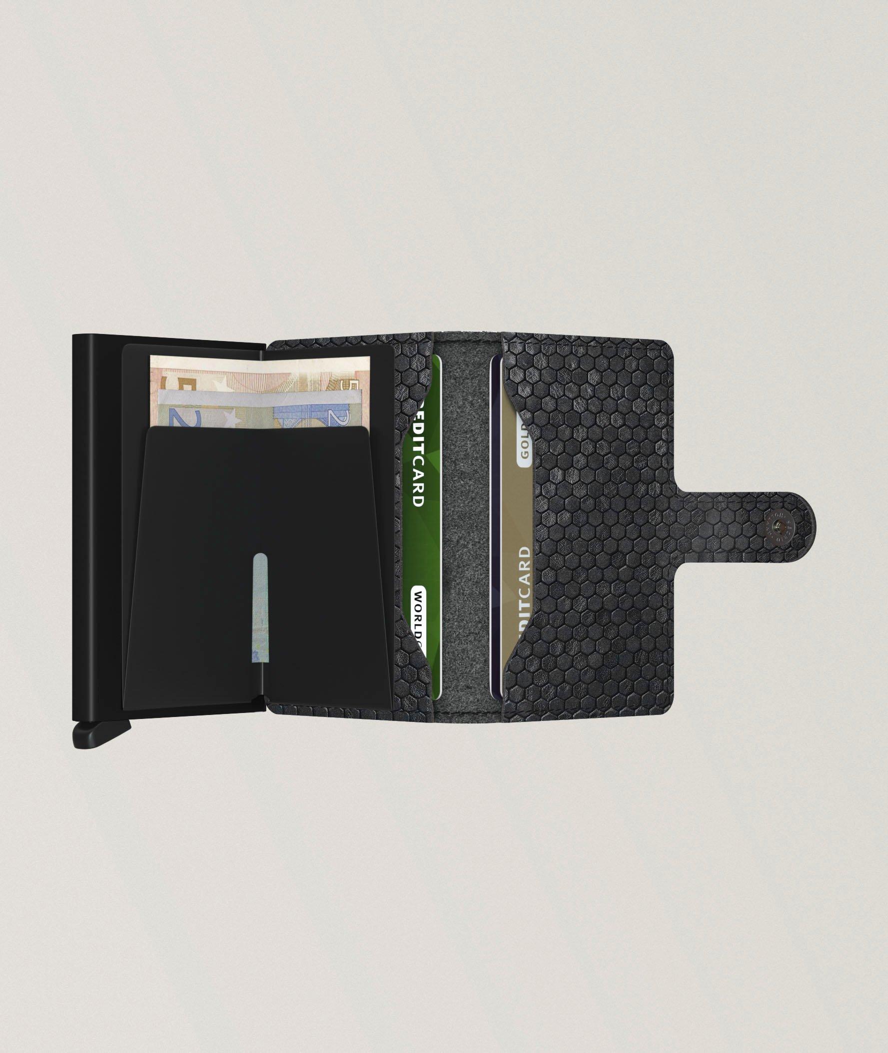  Hexagon Leather Miniwallet image 2