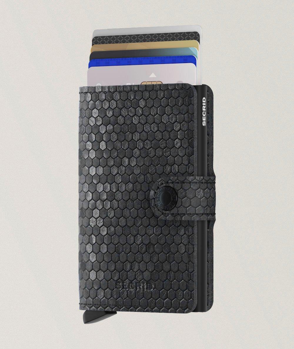  Hexagon Leather Miniwallet image 4