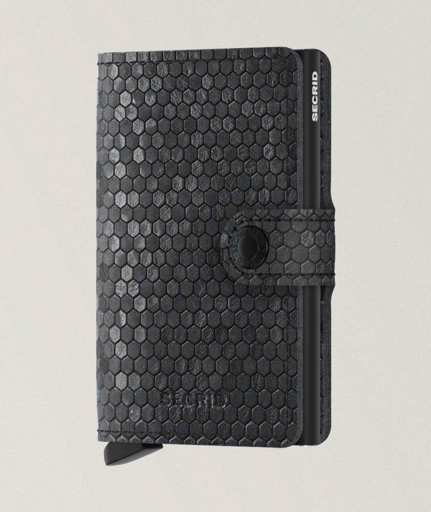  Hexagon Leather Miniwallet image 0
