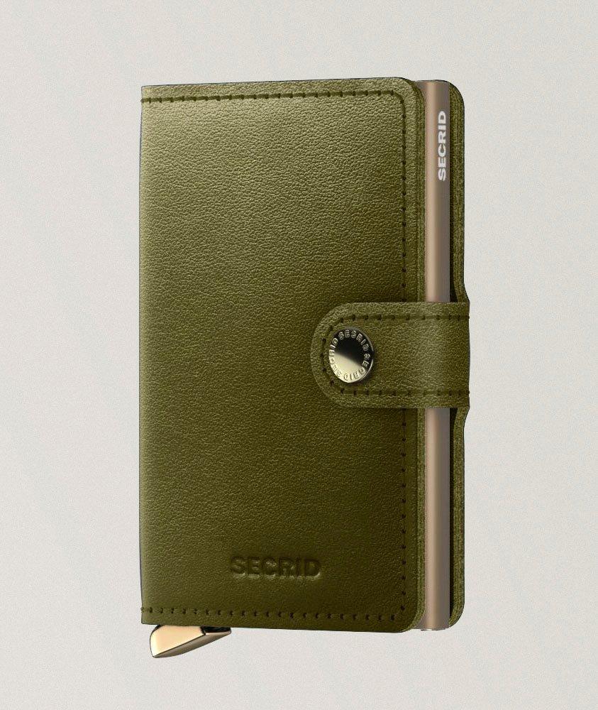Vegetable-Tanned Leather Miniwallet image 0