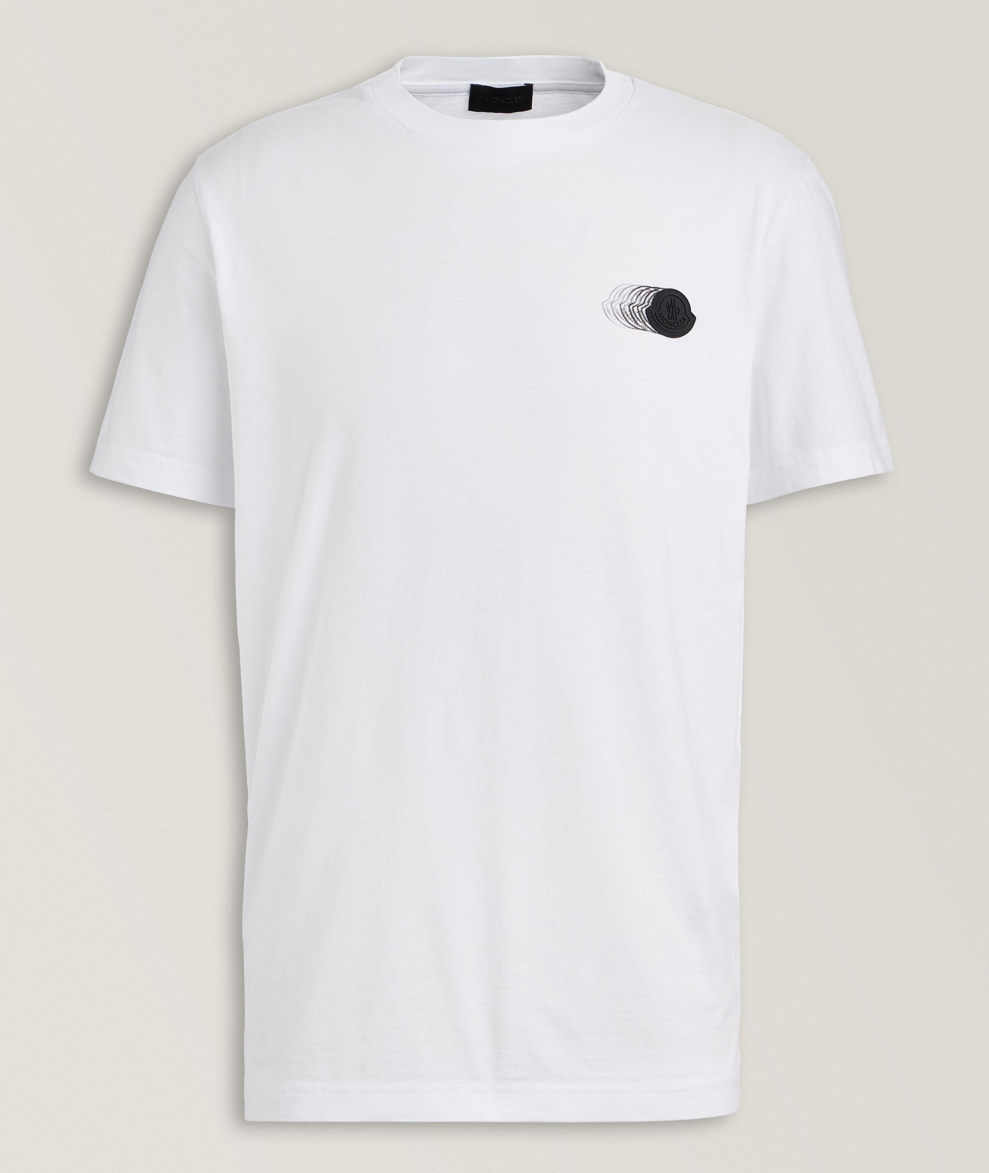 T-shirt avec logo dégradé et encolure ronde image 0