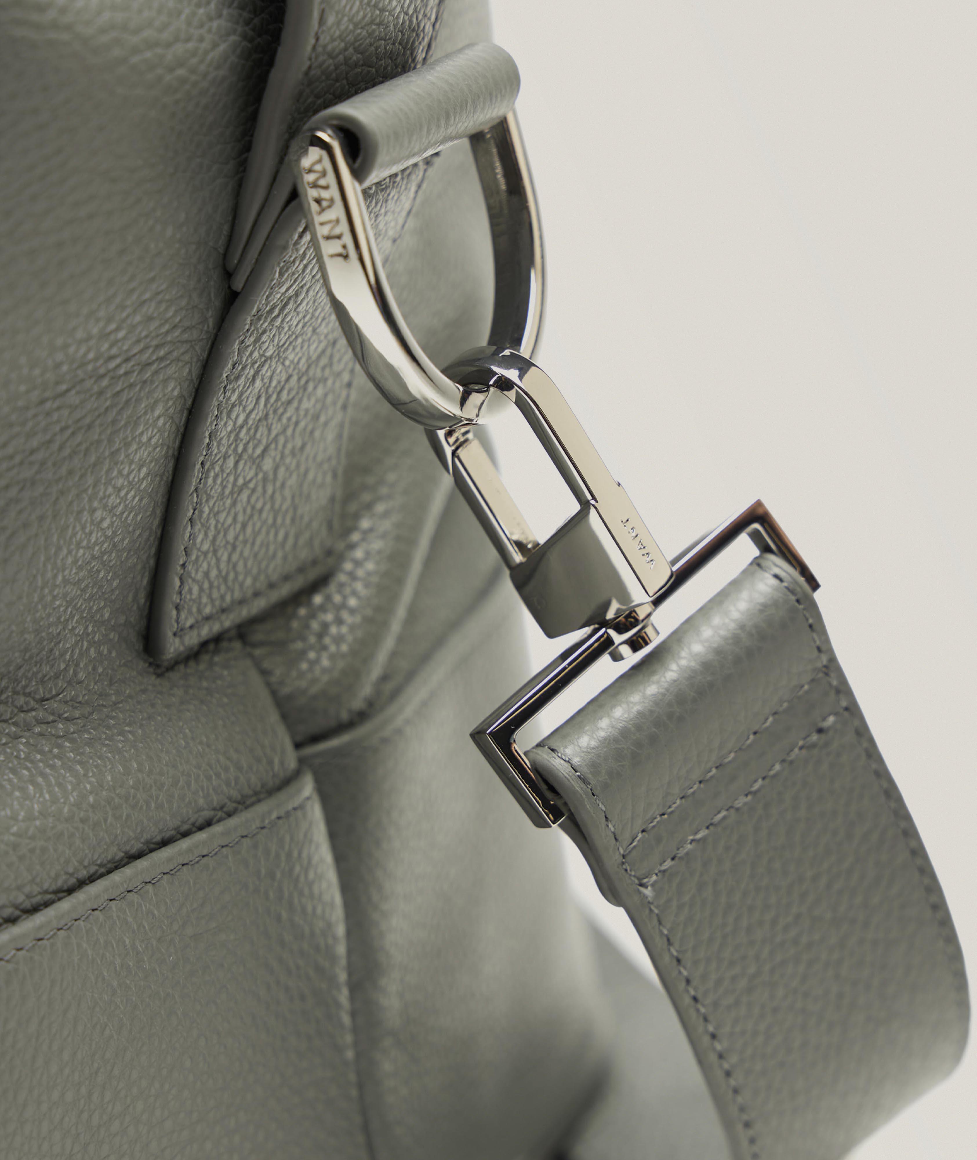 Kelowna Pebble-Grain Leather Duffle Bag image 2