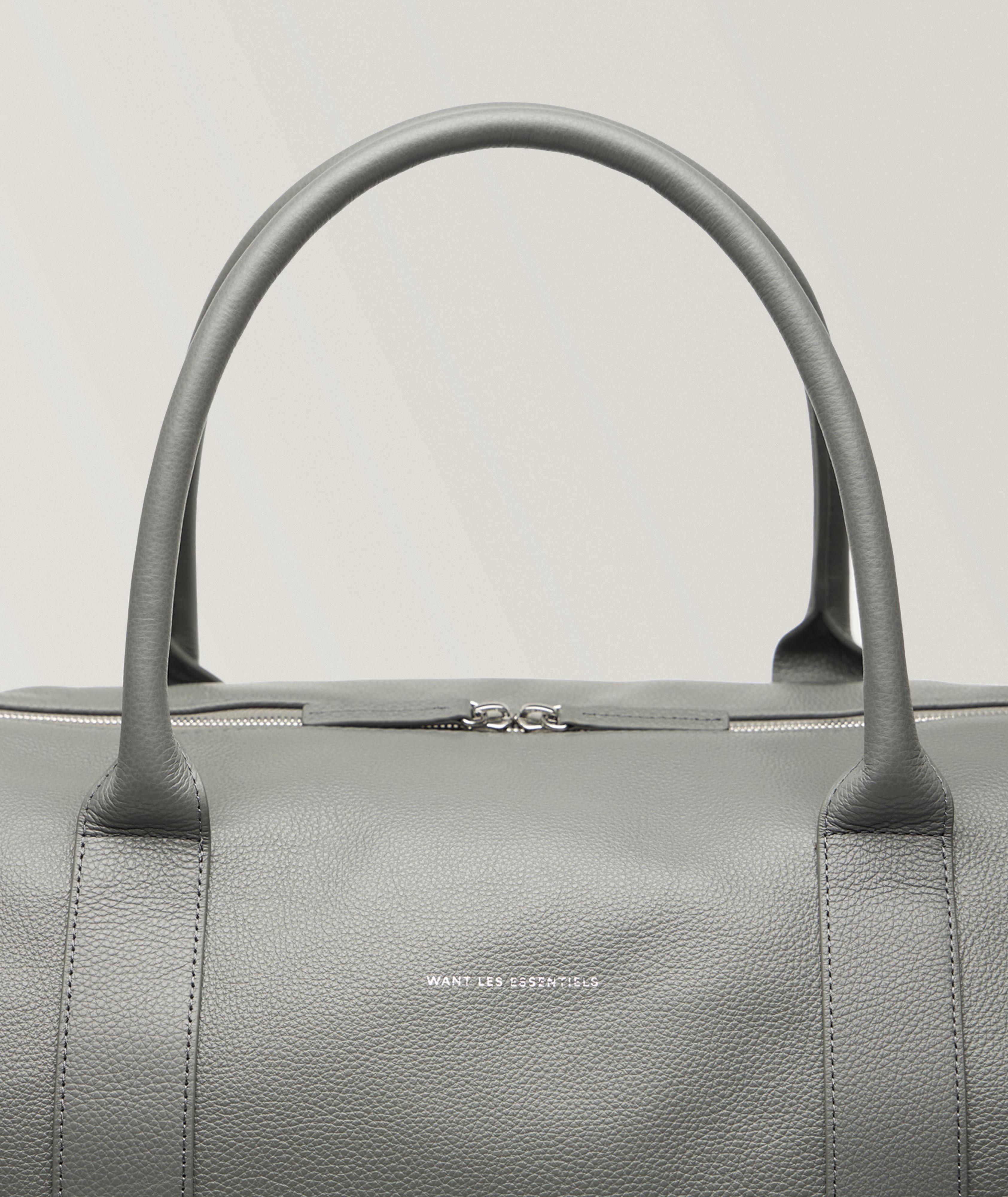 Kelowna Pebble-Grain Leather Duffle Bag image 3