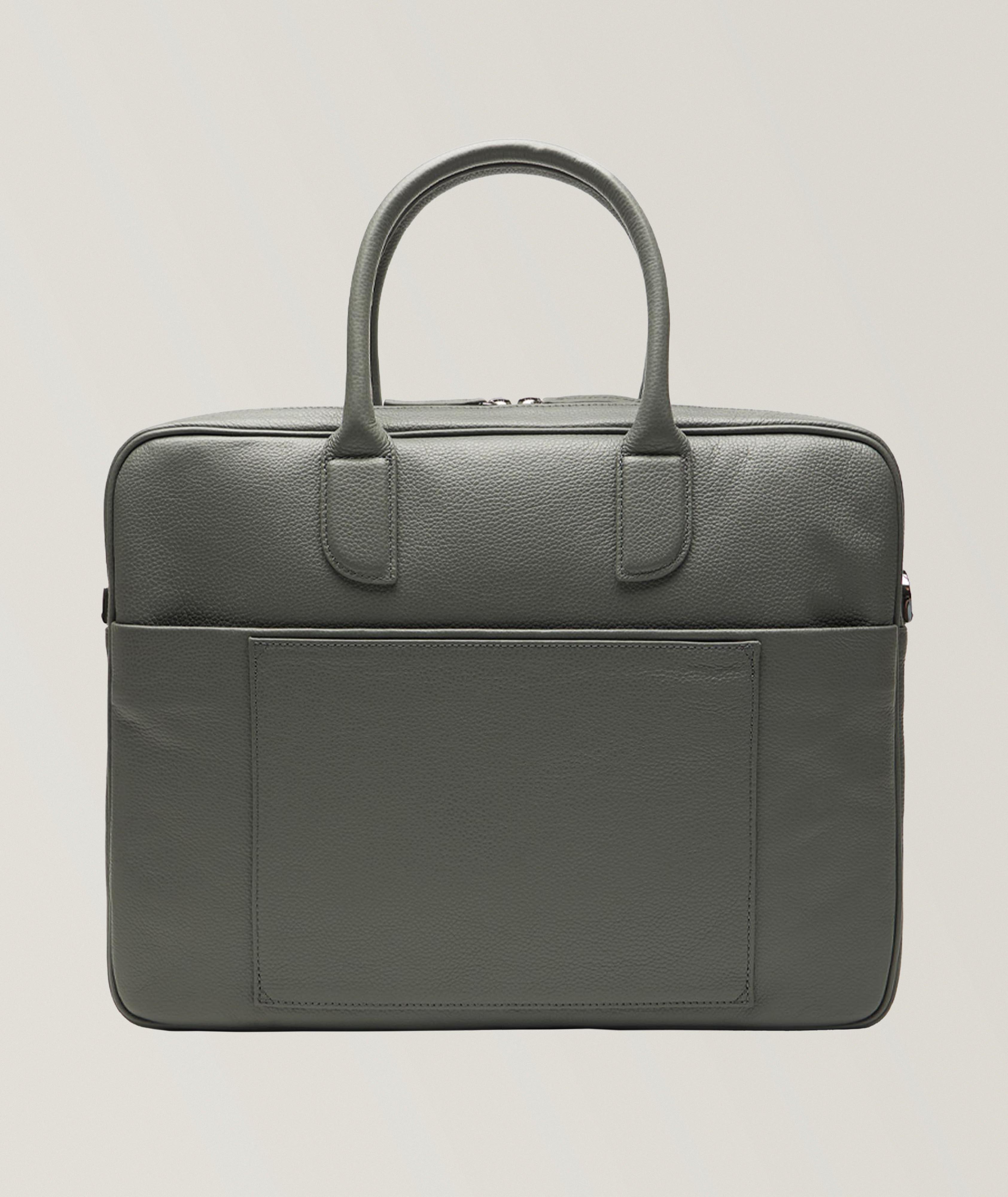 Porte-document Lesage en cuir grenu image 1
