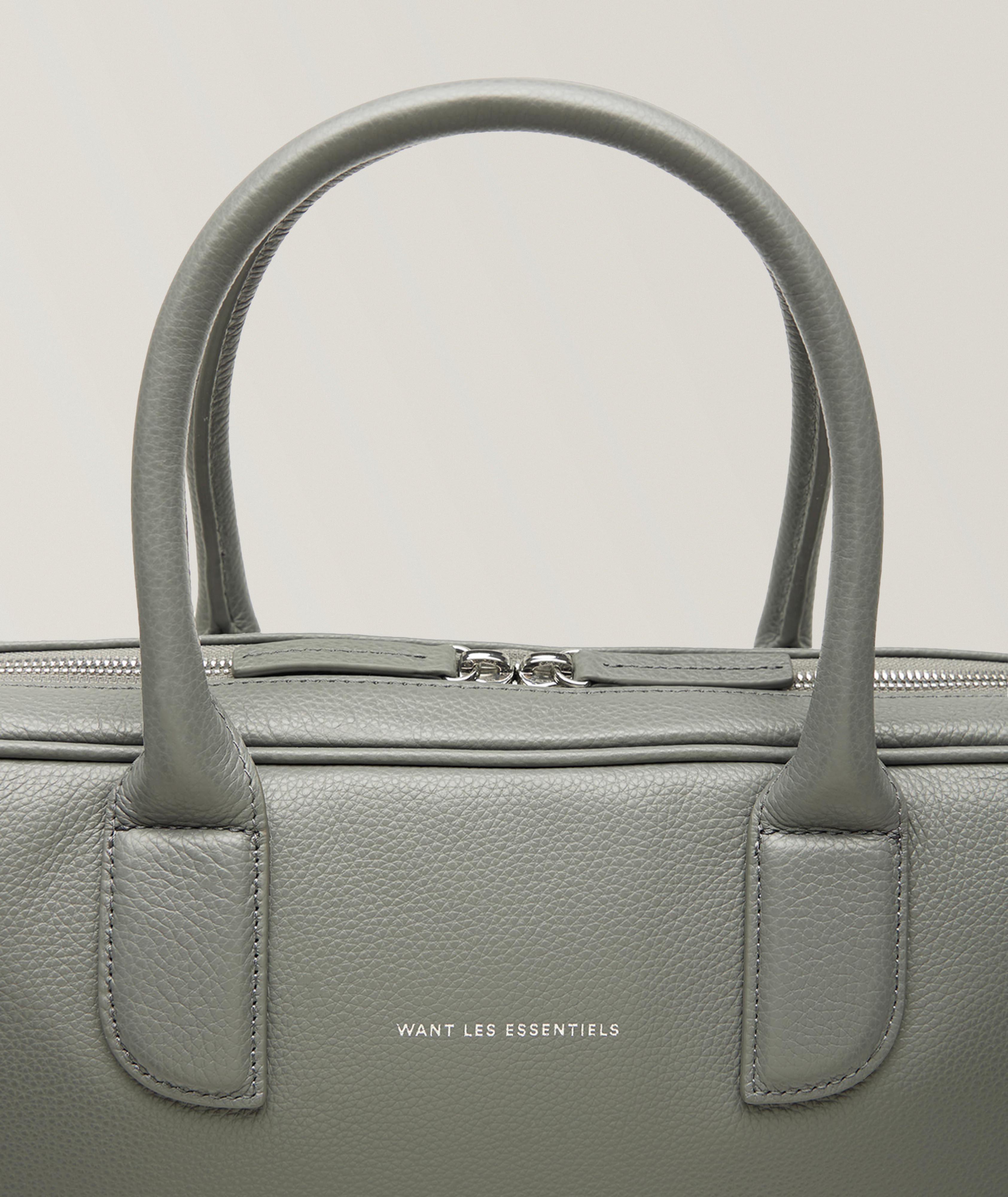 Porte-document Lesage en cuir grenu image 4