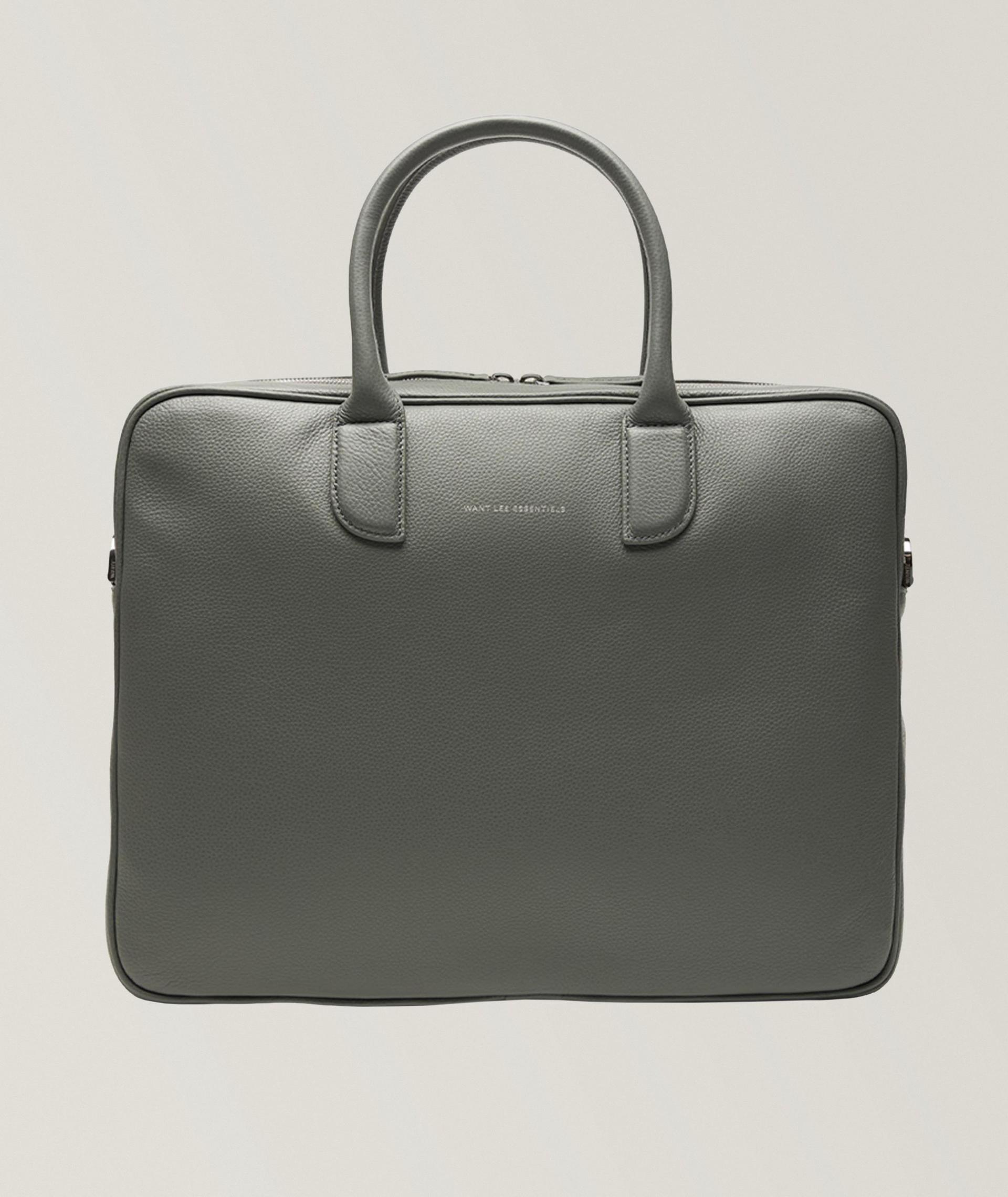 Porte-document Lesage en cuir grenu image 0